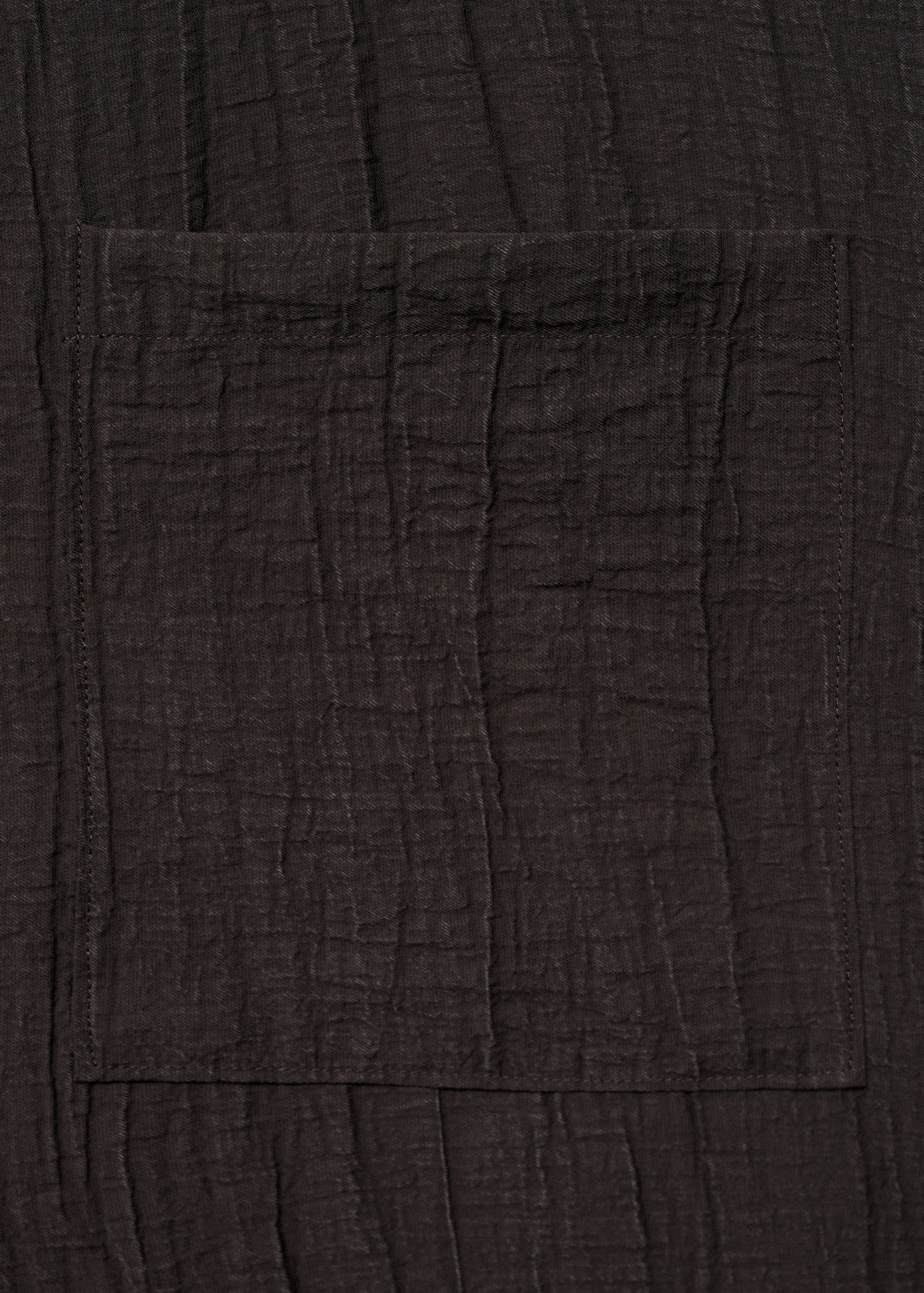 Creased-effect shirt - Details of the article 0
