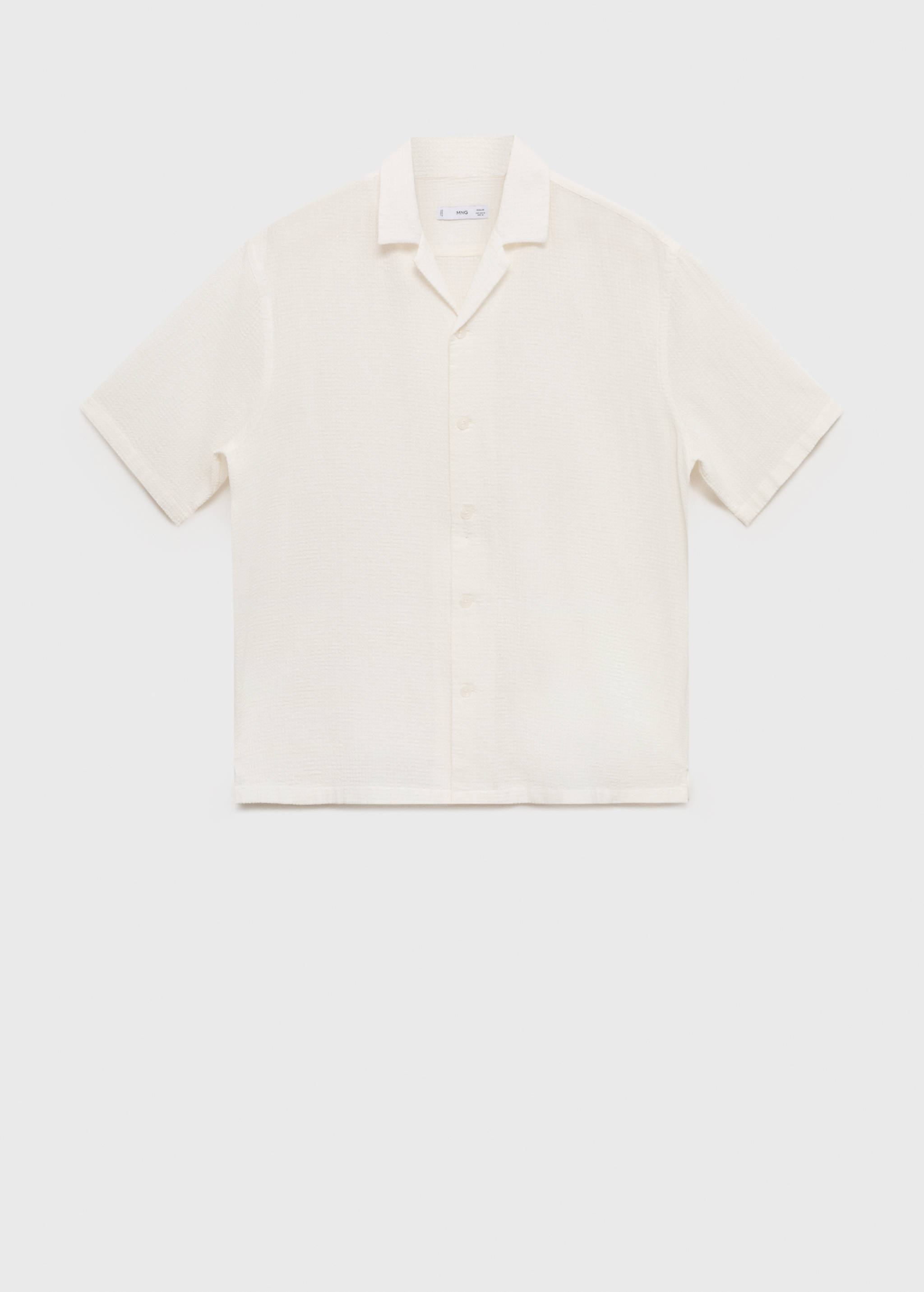 Bowling nyakú seersucker ing - Termék modell nélkül