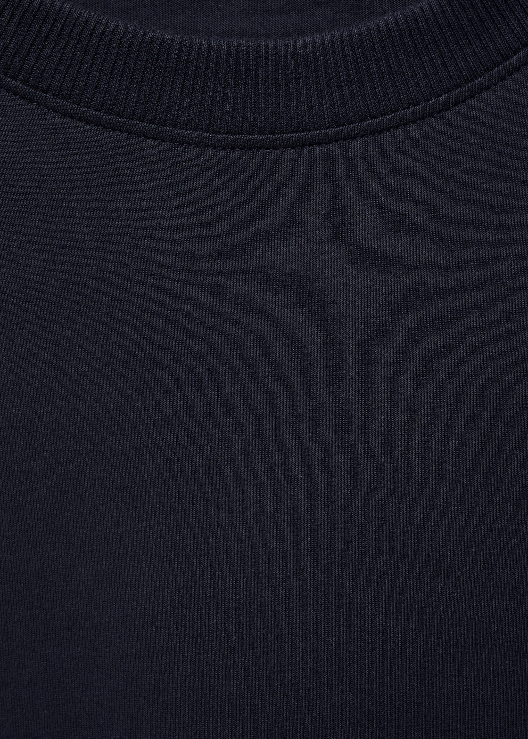 Cotton t-shirt with printed message - Details of the article 8