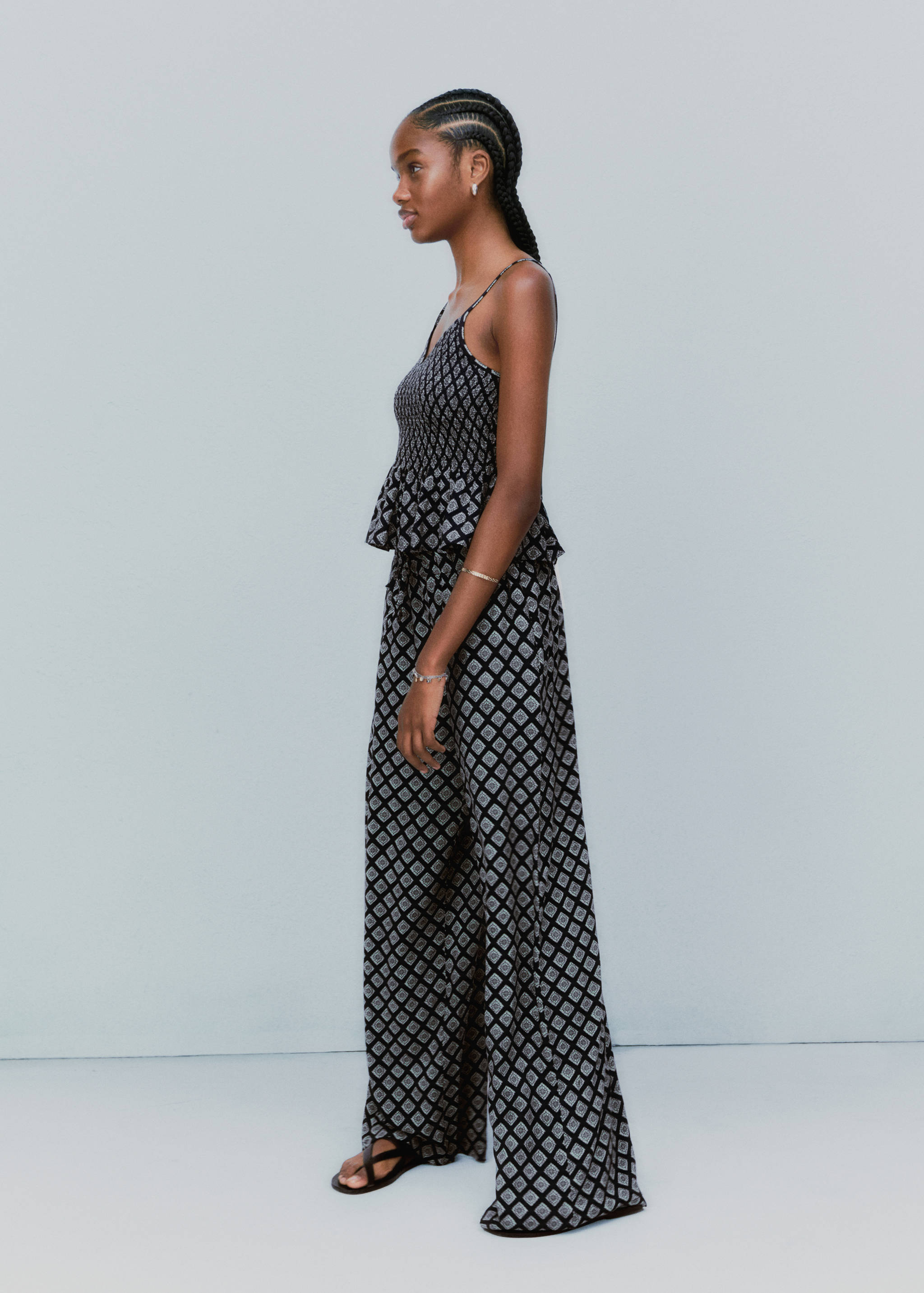 Rett bukse med trykk - Artikkeldetalj 5