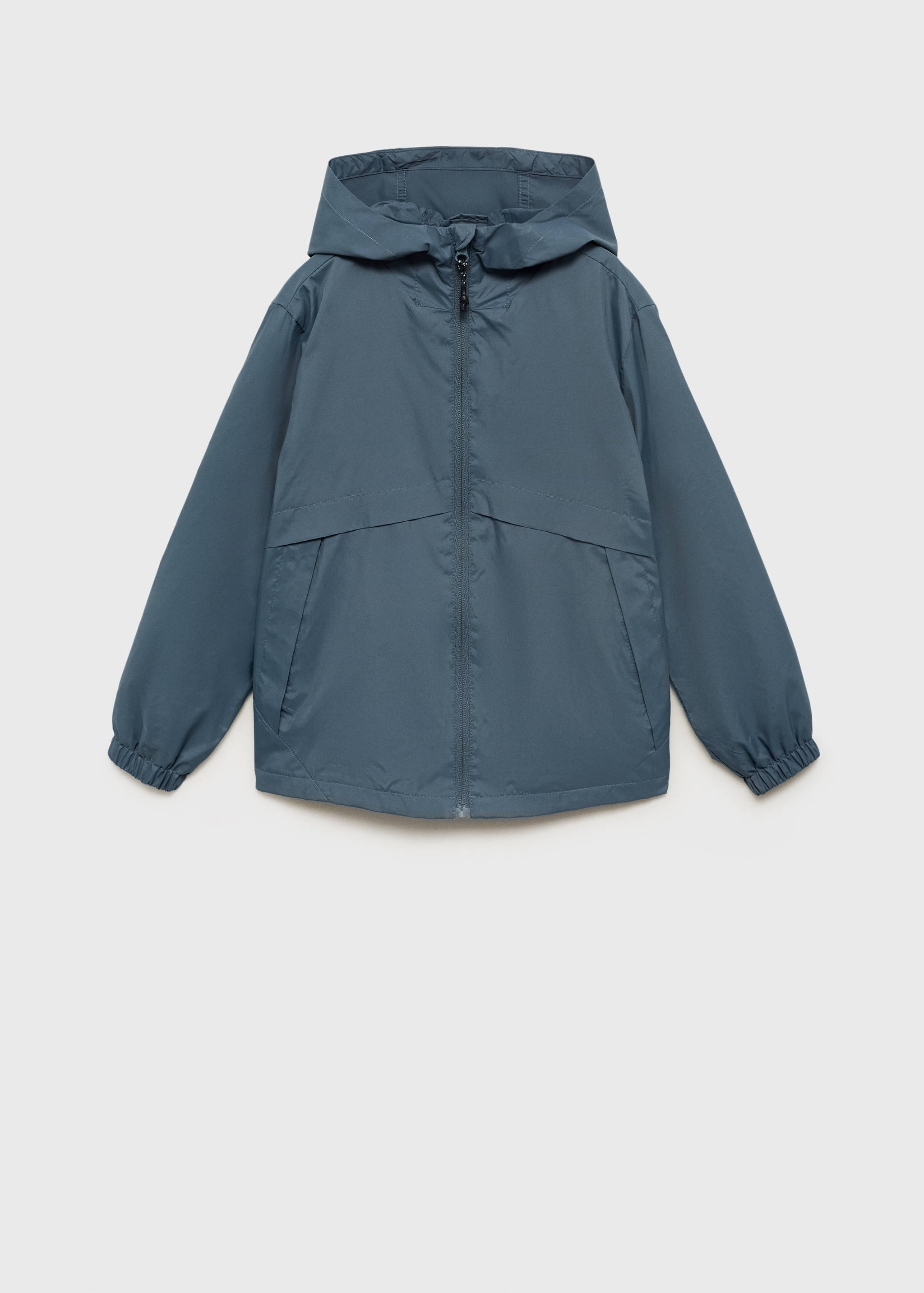 Hooded parka with pocket - Article without model