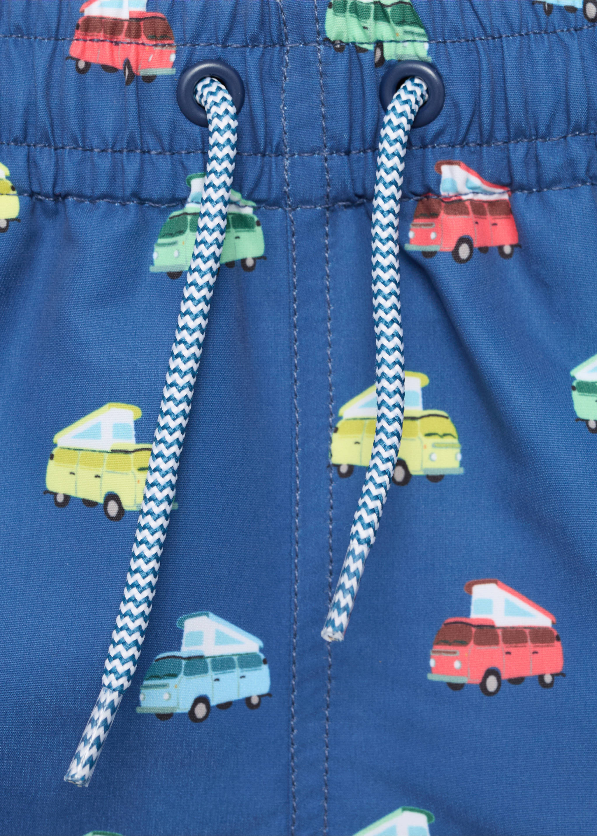 Printed swimming trunks - Details of the article 8, Navy. Ref: 87028270-00.