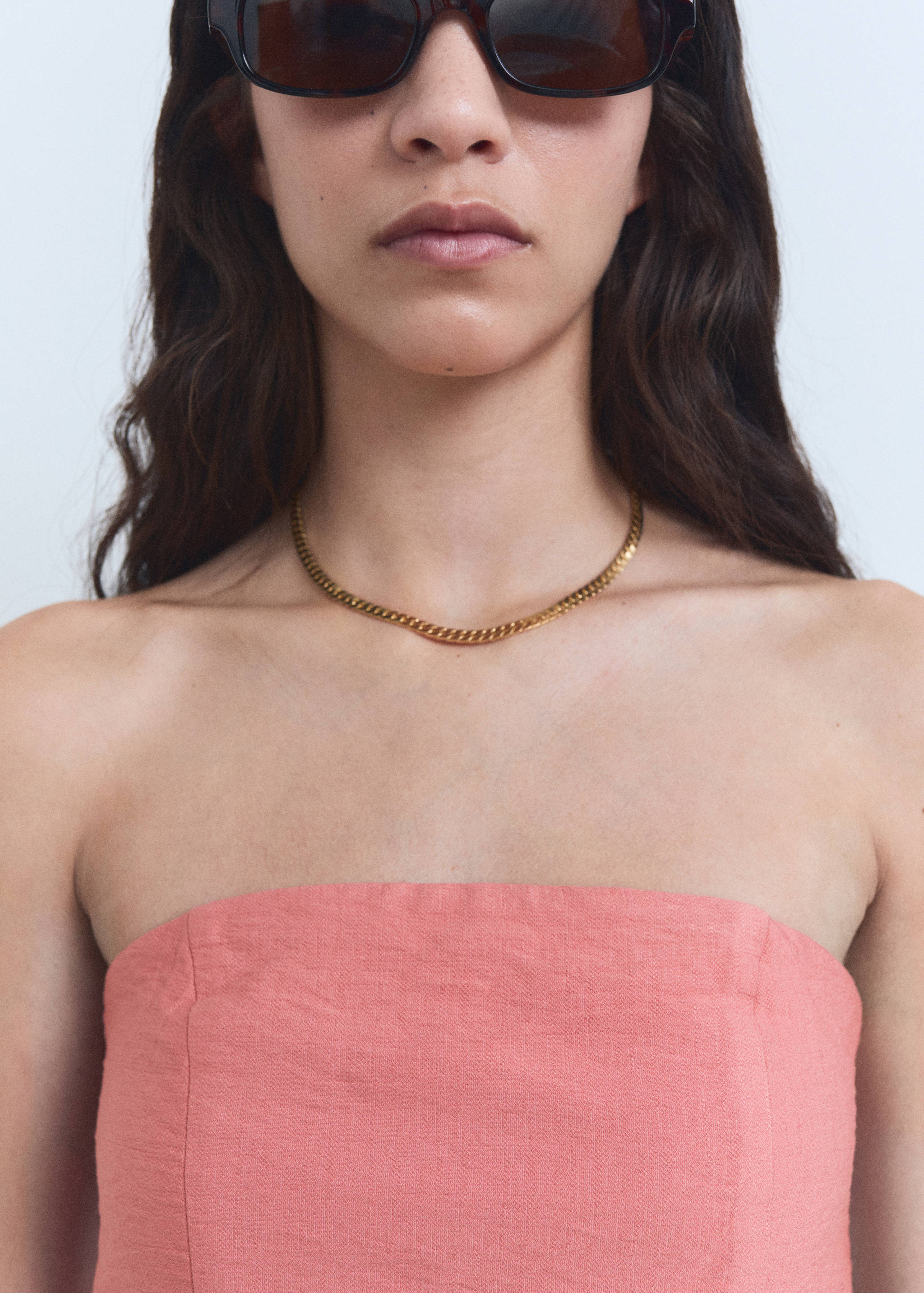 Asymmetrische strapless top - Detail van het artikel 1