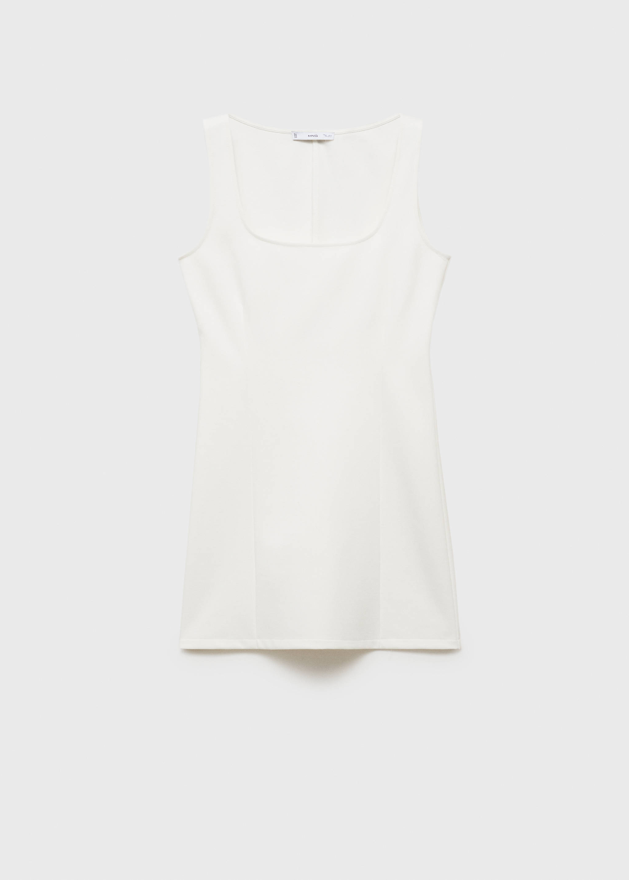 Trägerkleid mit Abnäher-Details - Artikel ohne Model