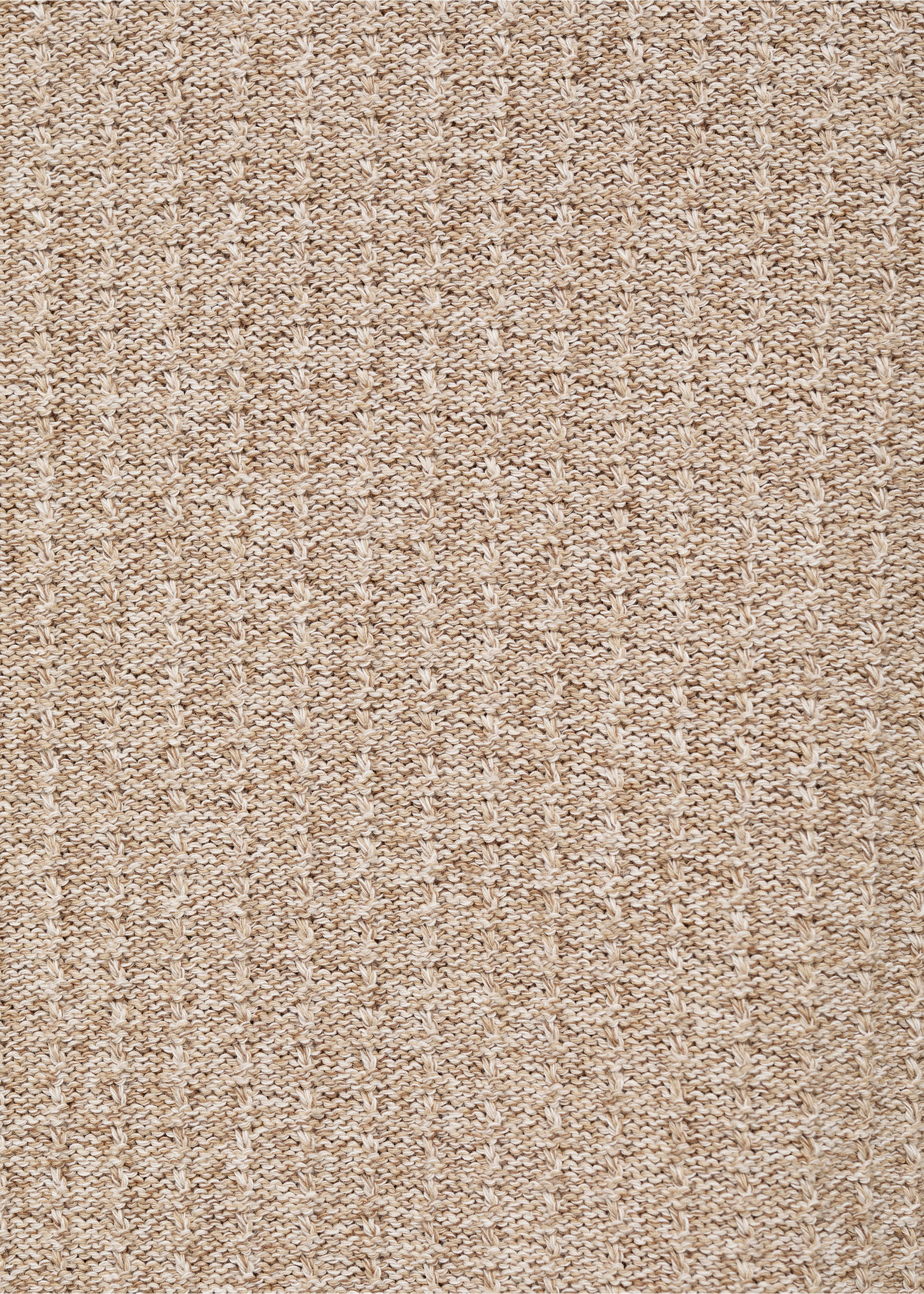 Polo coton maille structuré - Détail de l'article 0, Beige. Ref: 87029213-00.