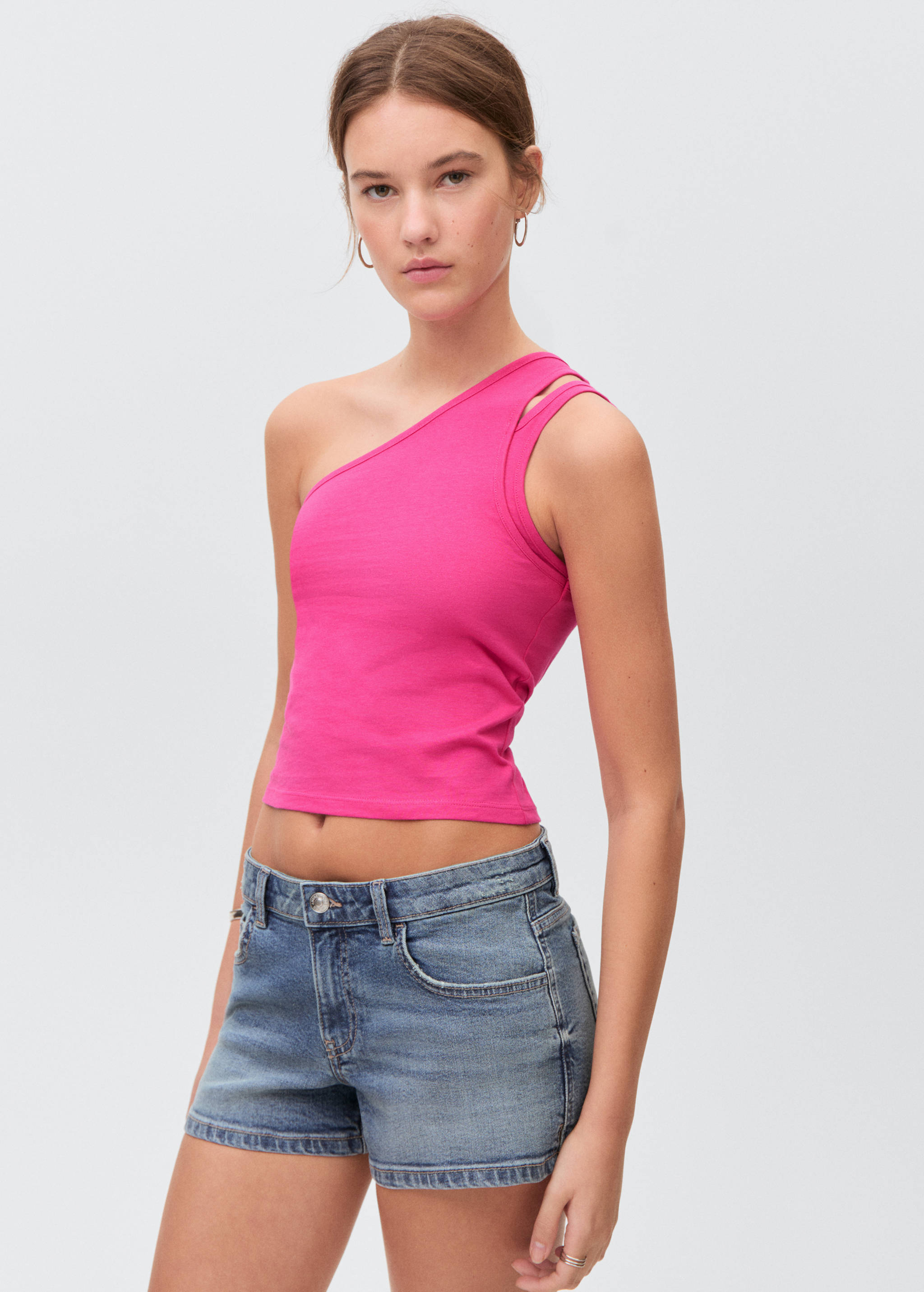 Plain asymmetrical top - Medium plane