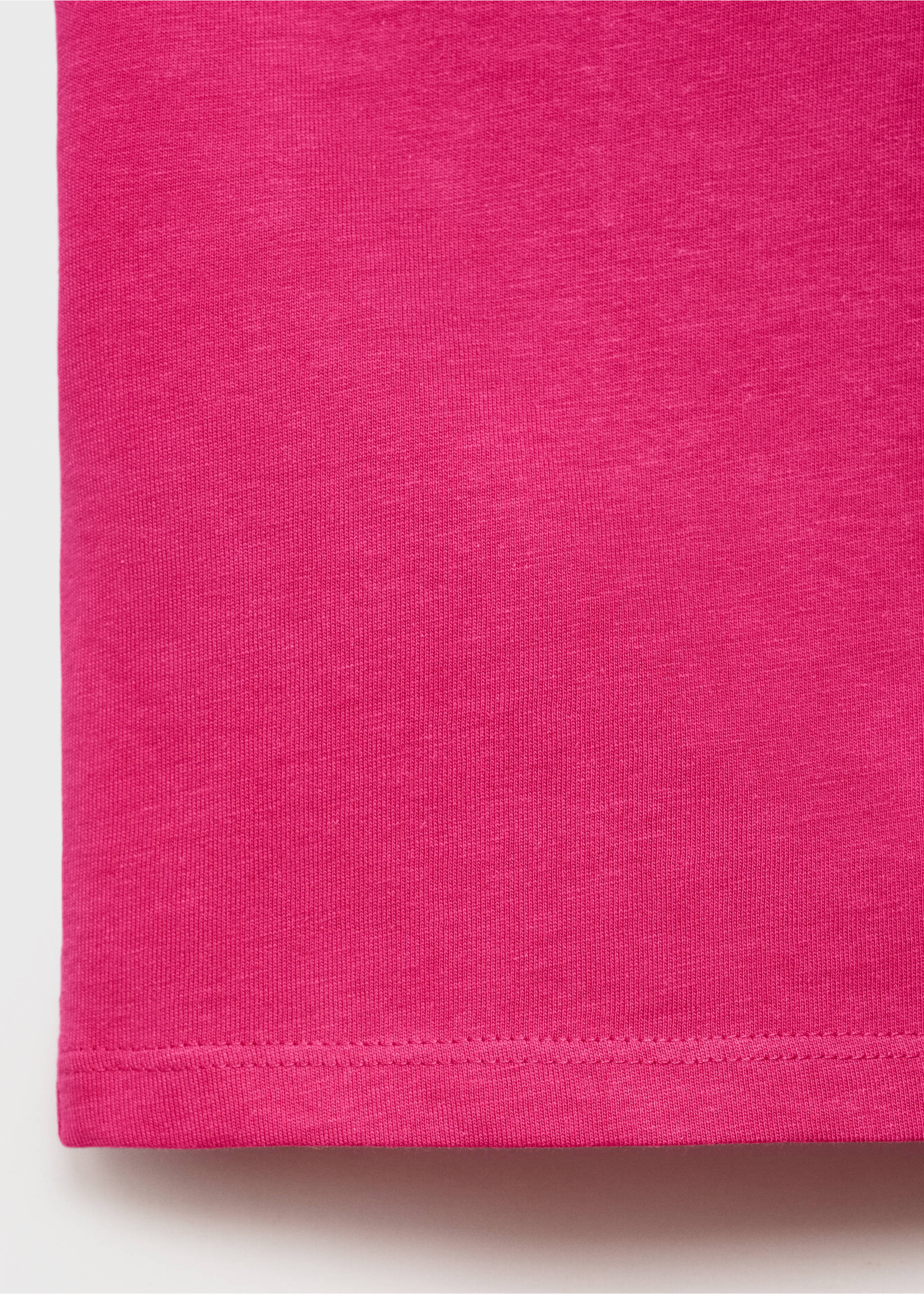 Top liso asimetrico - Detalle del artículo 0, Fucsia. Ref: 87029216-00.