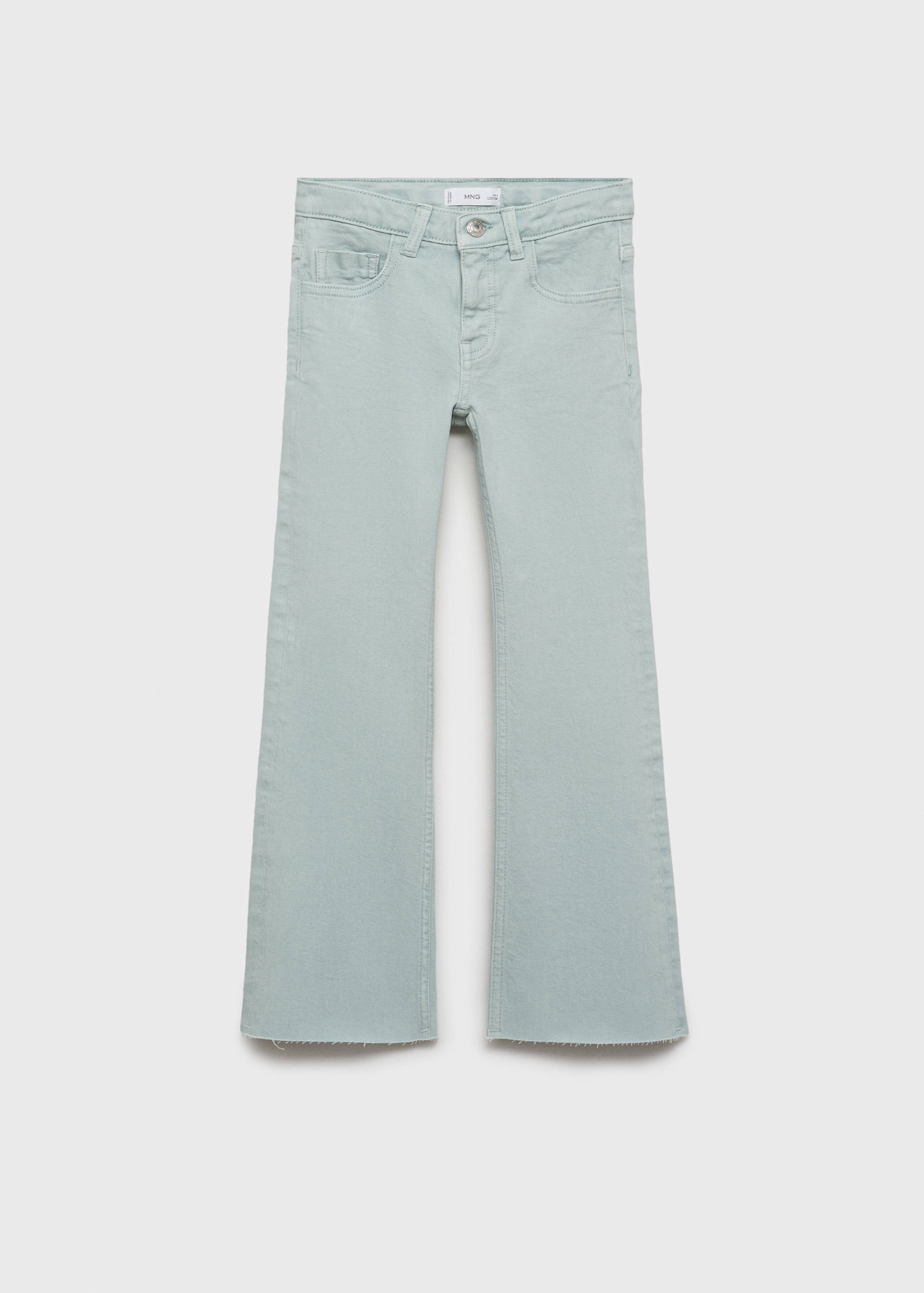 Frayed low-rise skinny jeans - Article without model