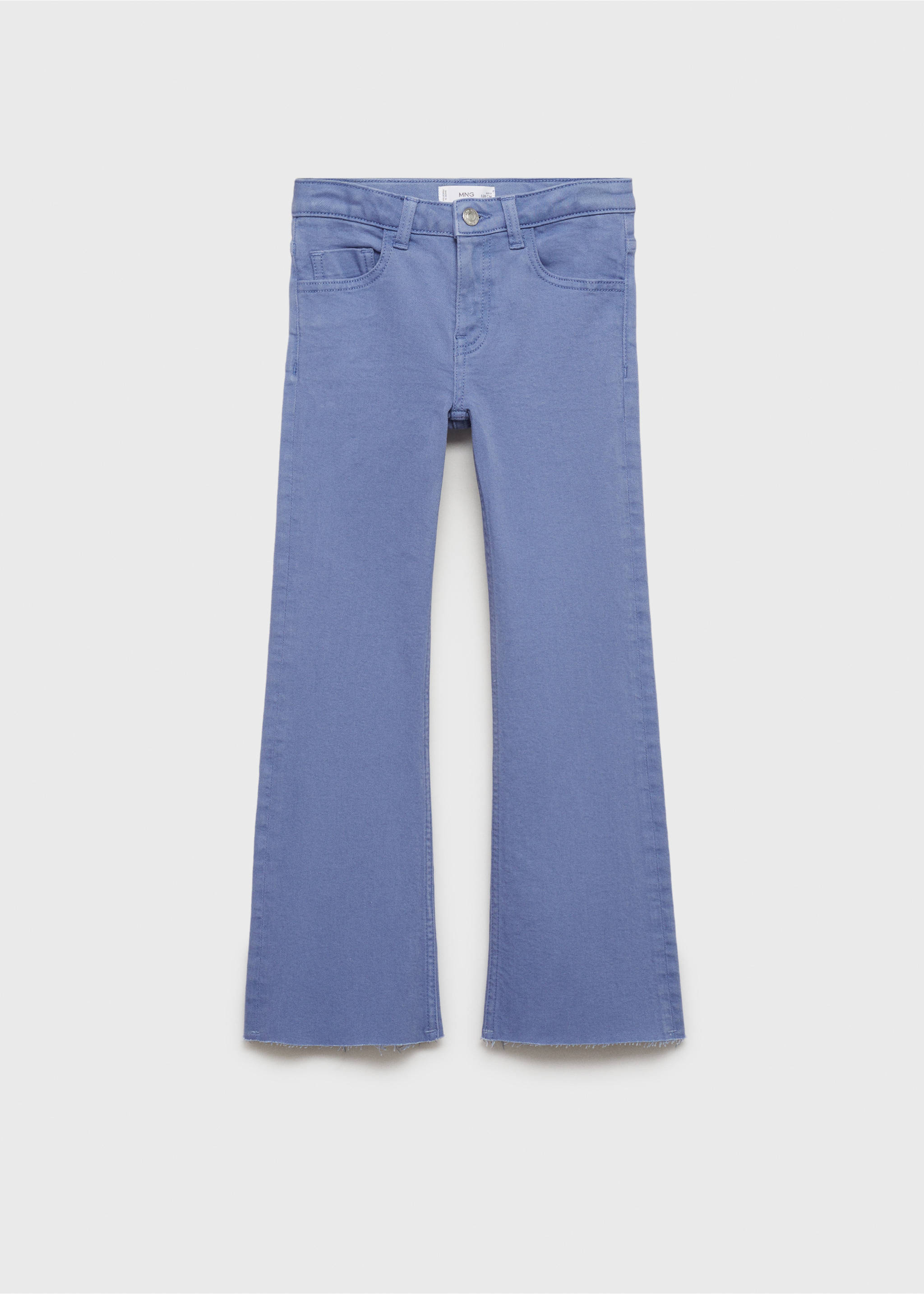 Frayed low-rise skinny jeans - Article without model, Ink Blue. Ref: 87030425-00.