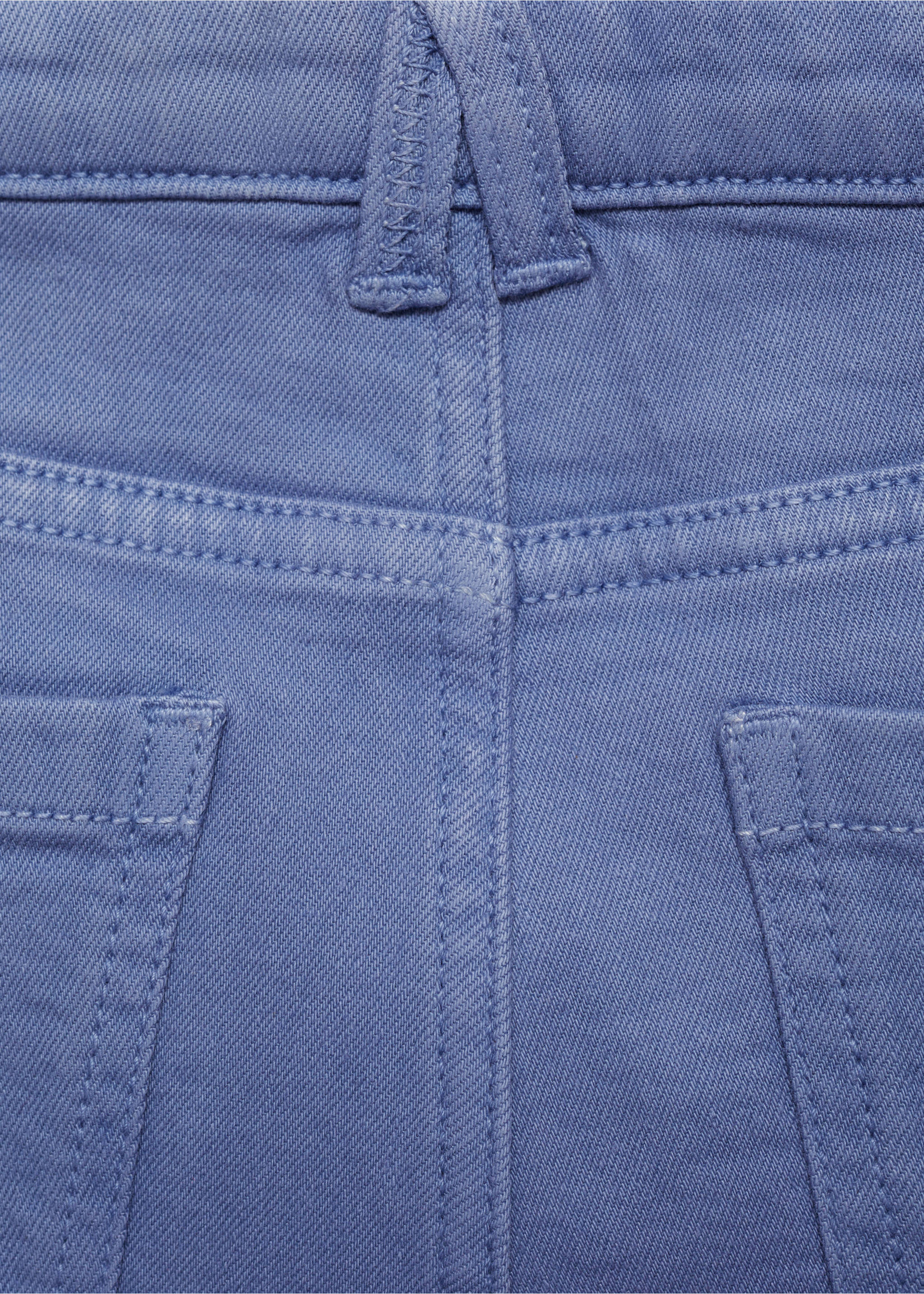 Frayed low-rise skinny jeans - Details of the article 0, Ink Blue. Ref: 87030425-00.