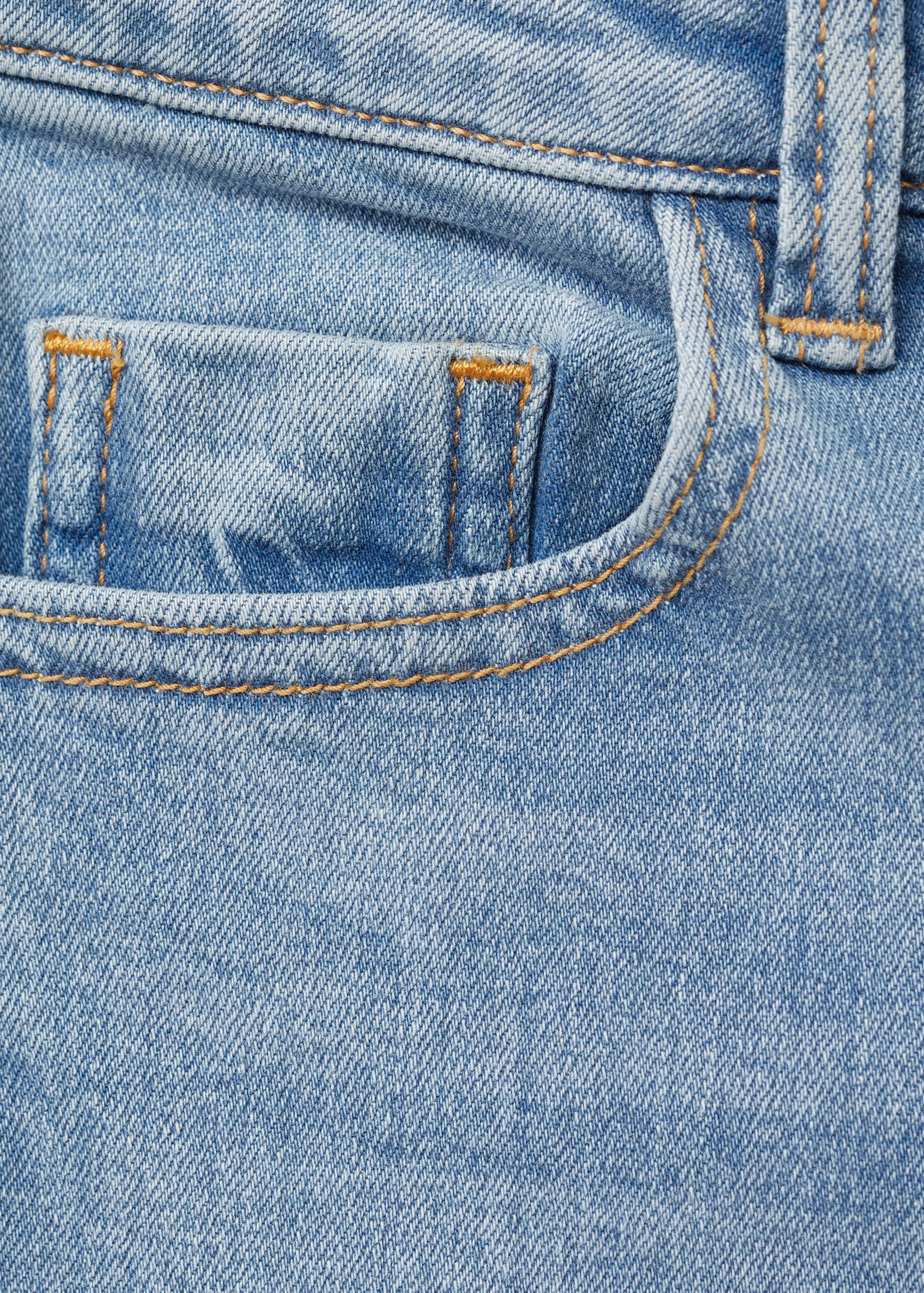 Frayed low-rise skinny jeans - Details of the article 0