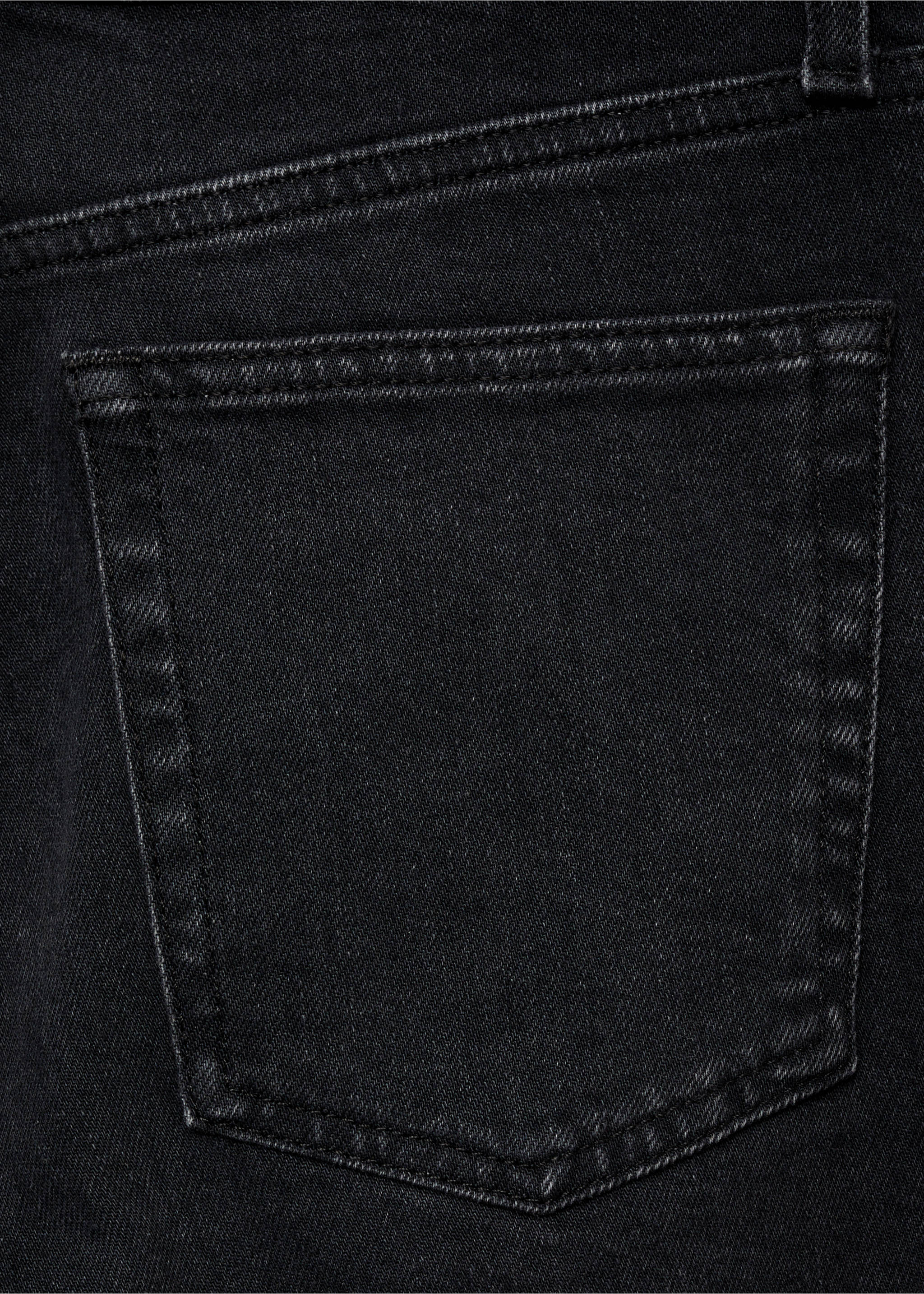 Calças de ganga Claudia slim fit e cropped - Pormenor do artigo 0, Black denim. Ref: 87030426-00.