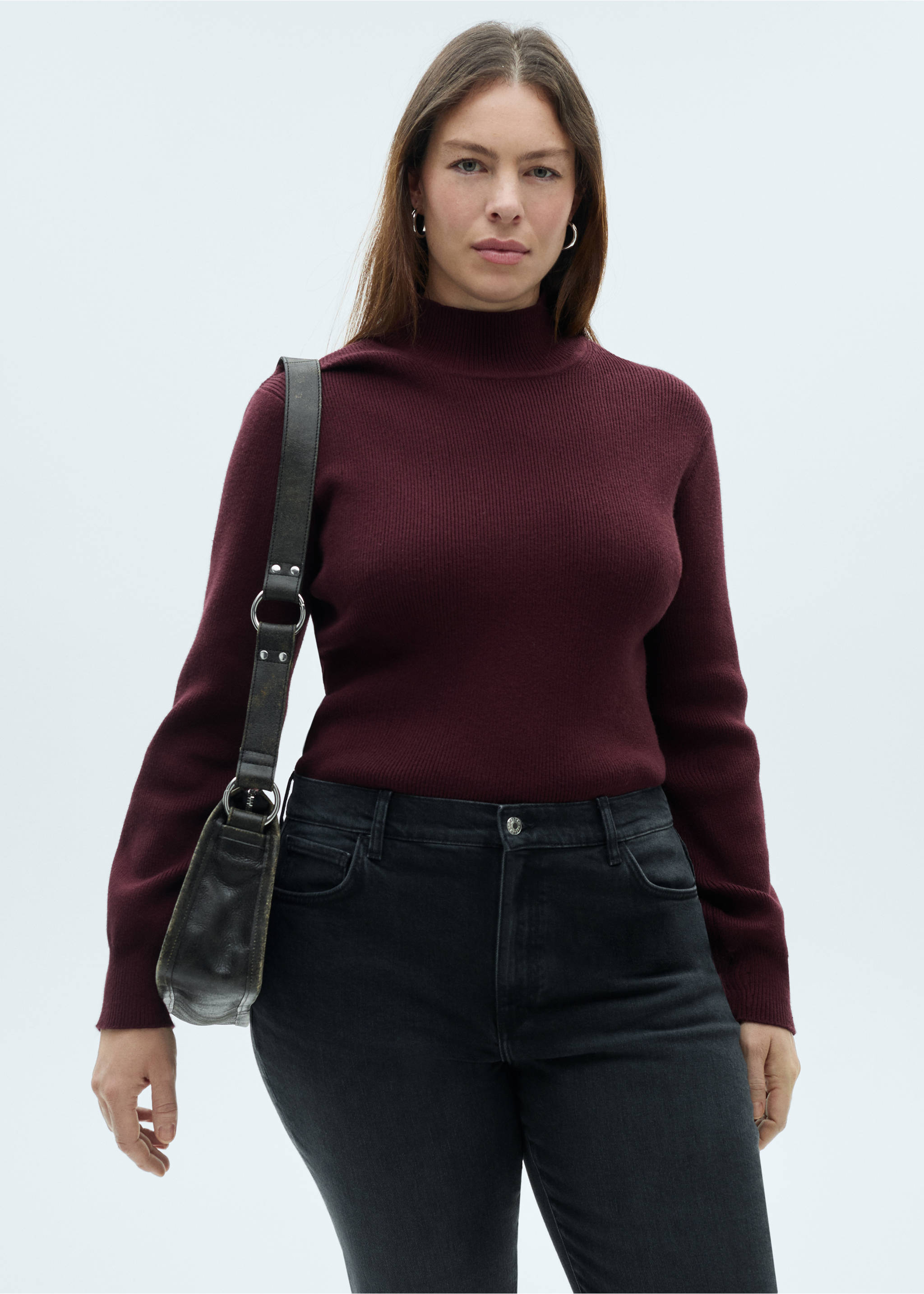 Calças de ganga Claudia slim fit e cropped - Pormenor do artigo 5, Black denim. Ref: 87030426-00.