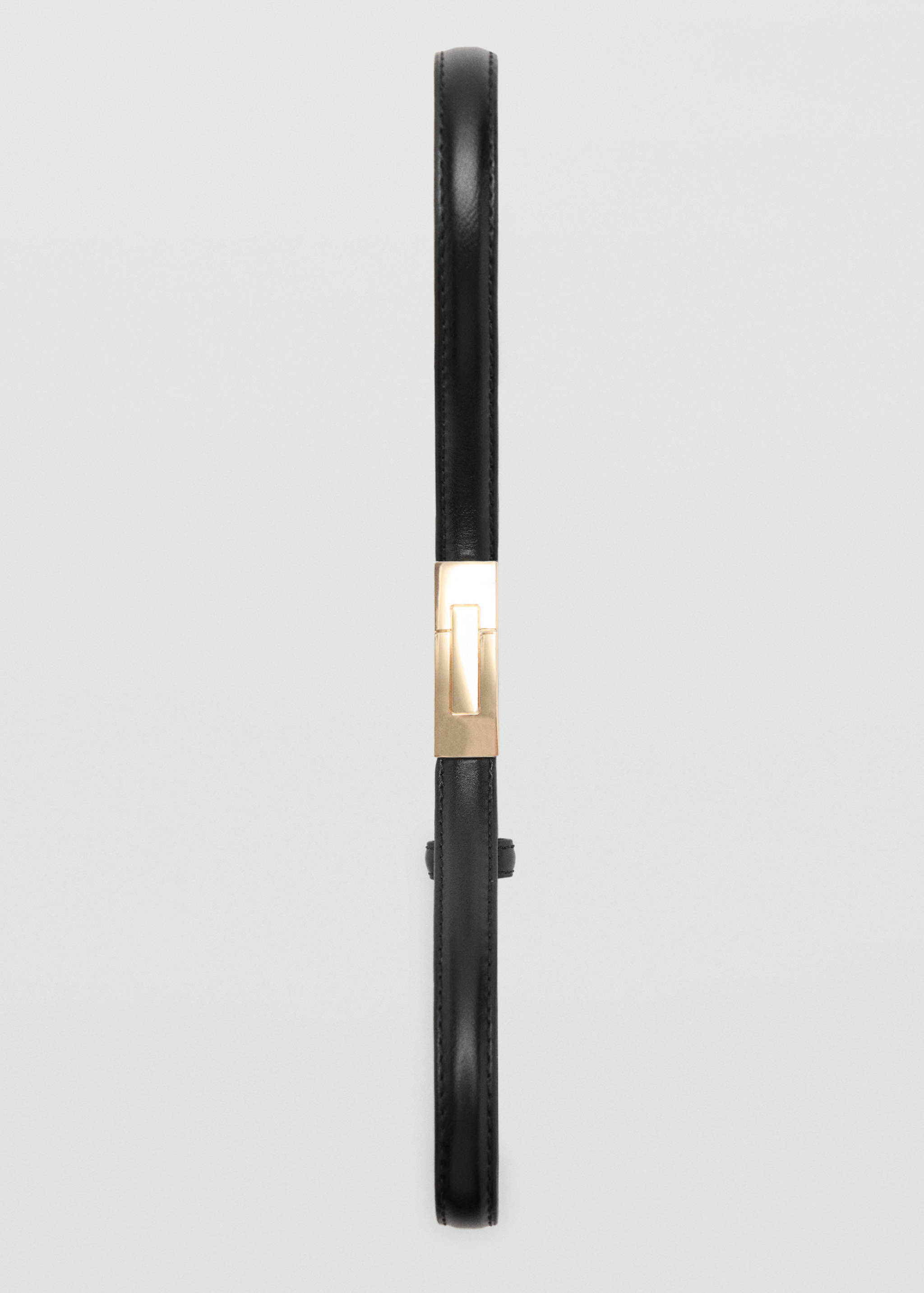 Thin belt with metal buckle - Details of the article 1