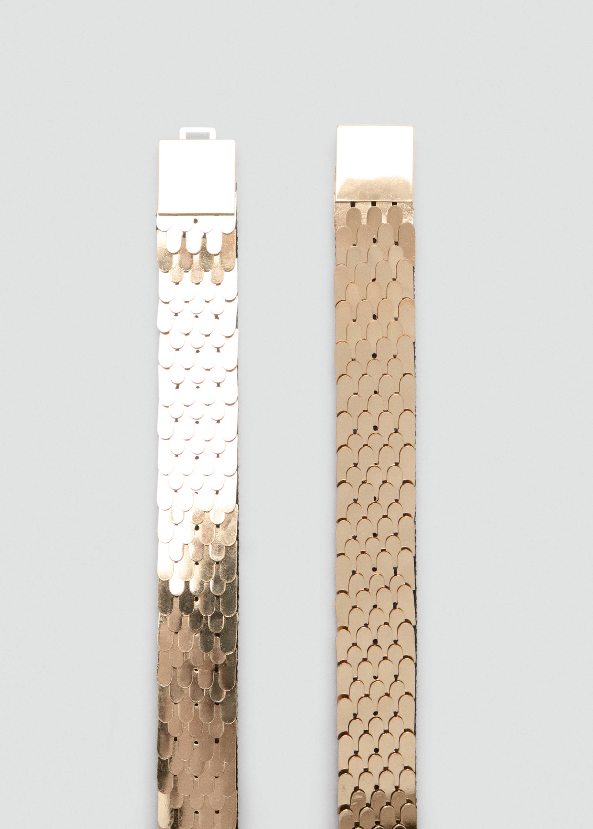 Dunne metalen ceintuur - Detail van het artikel 1