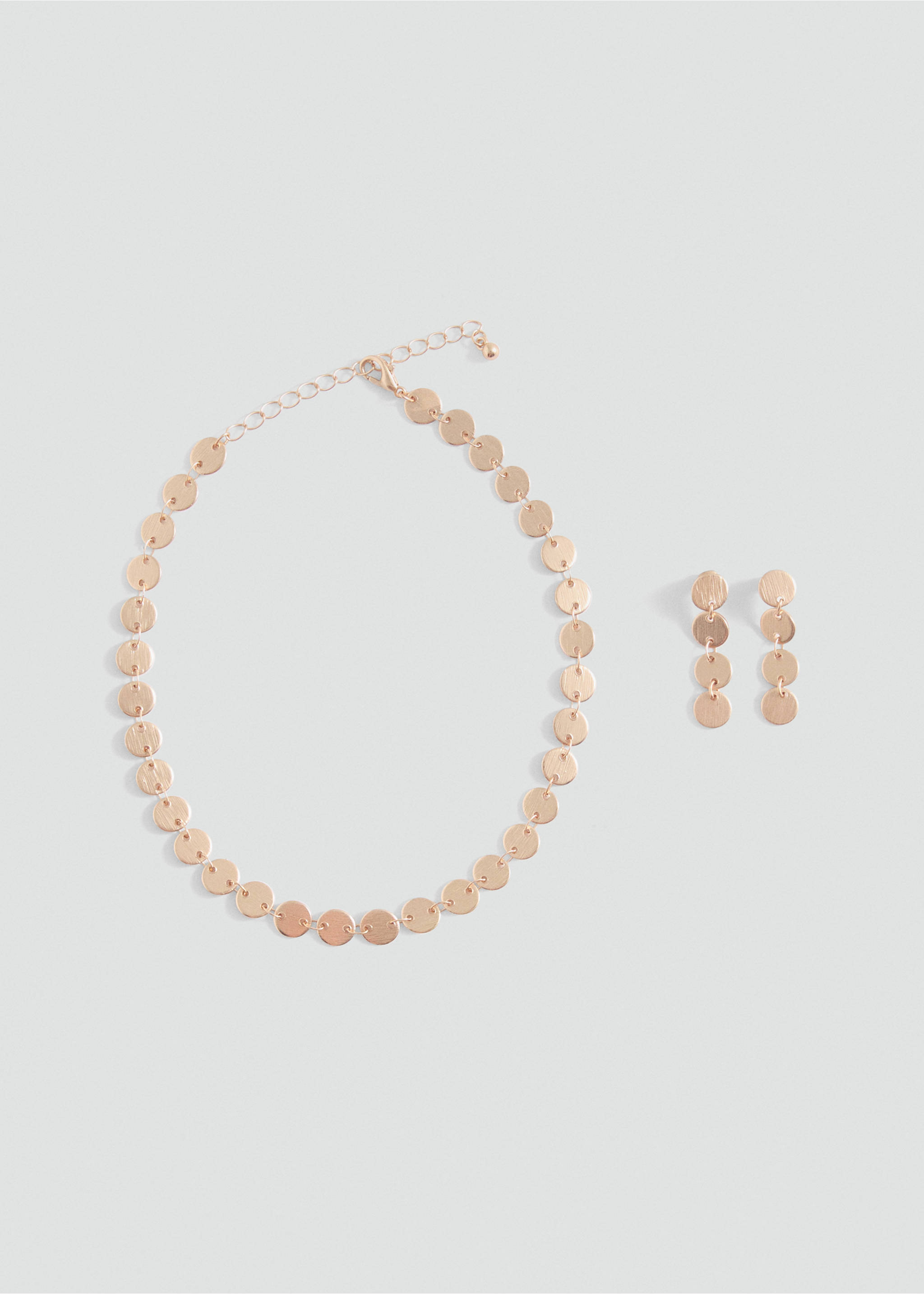 Set collar y pendientes - Artículo sin modelo, Oro. Ref: 87030437-00.