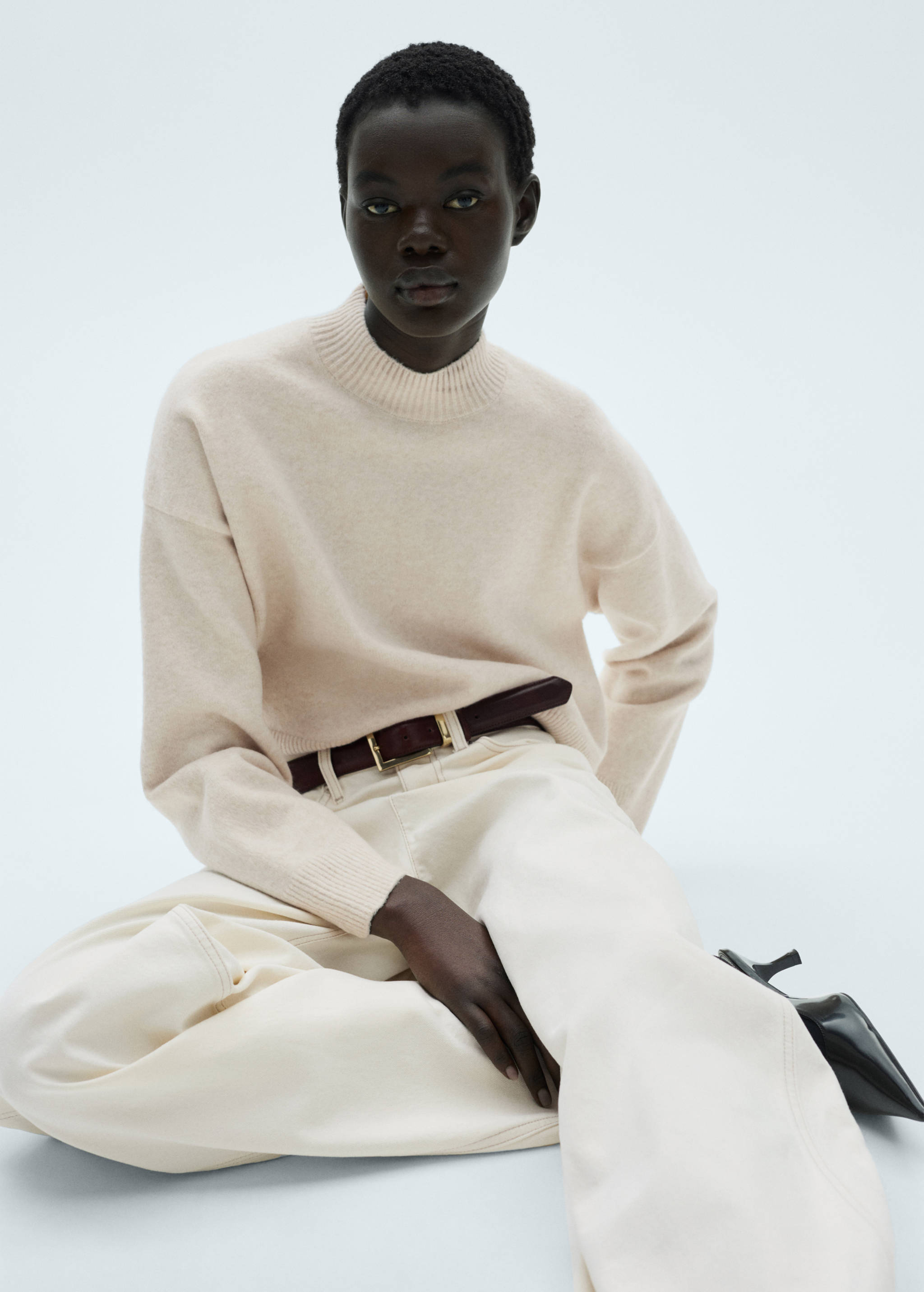 Pull-over maille col montant - Détail de l'article 2