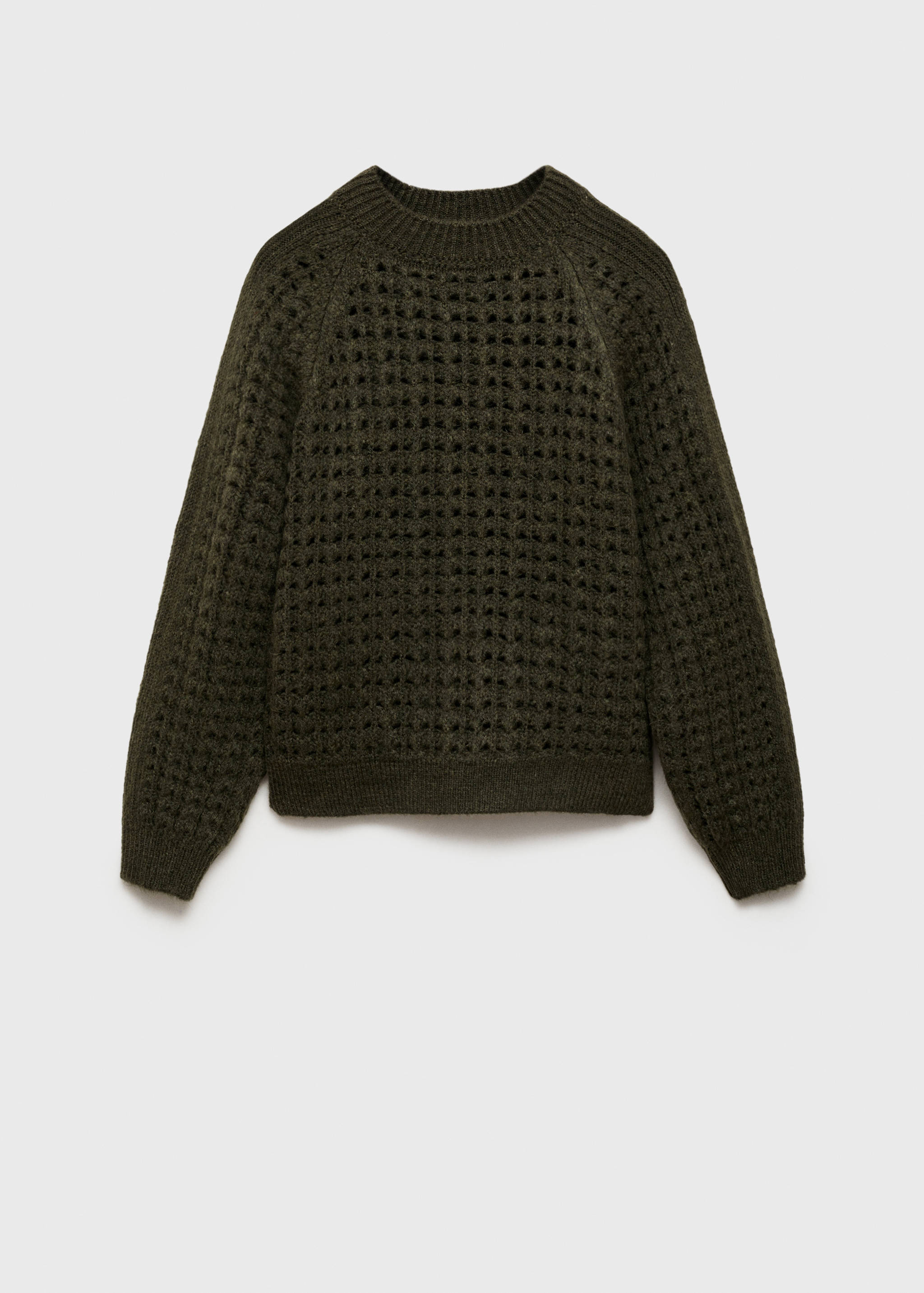 Pull en maille ajourée - Article sans modèle