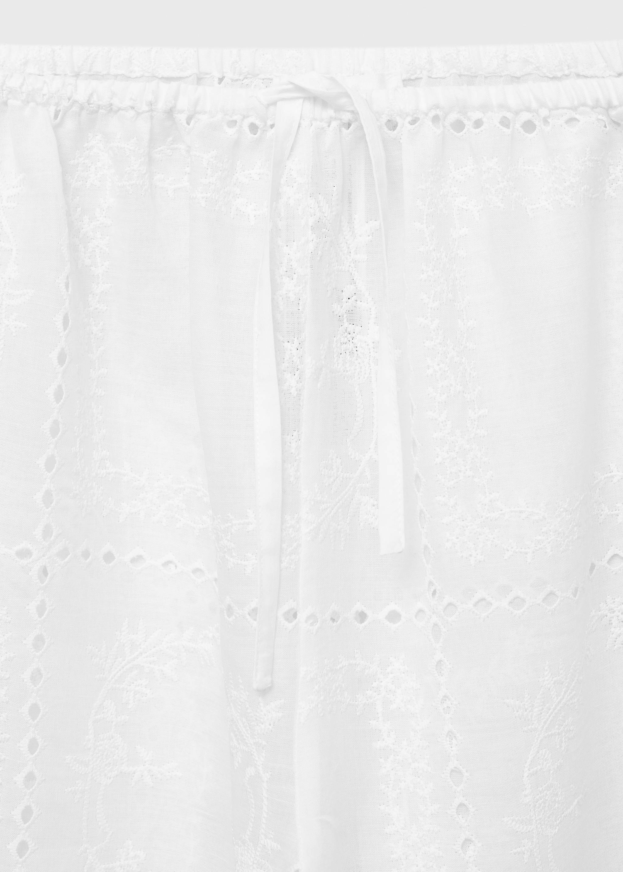 Haftowane spodnie ze 100% ramii - Szczegóły artykułu 8