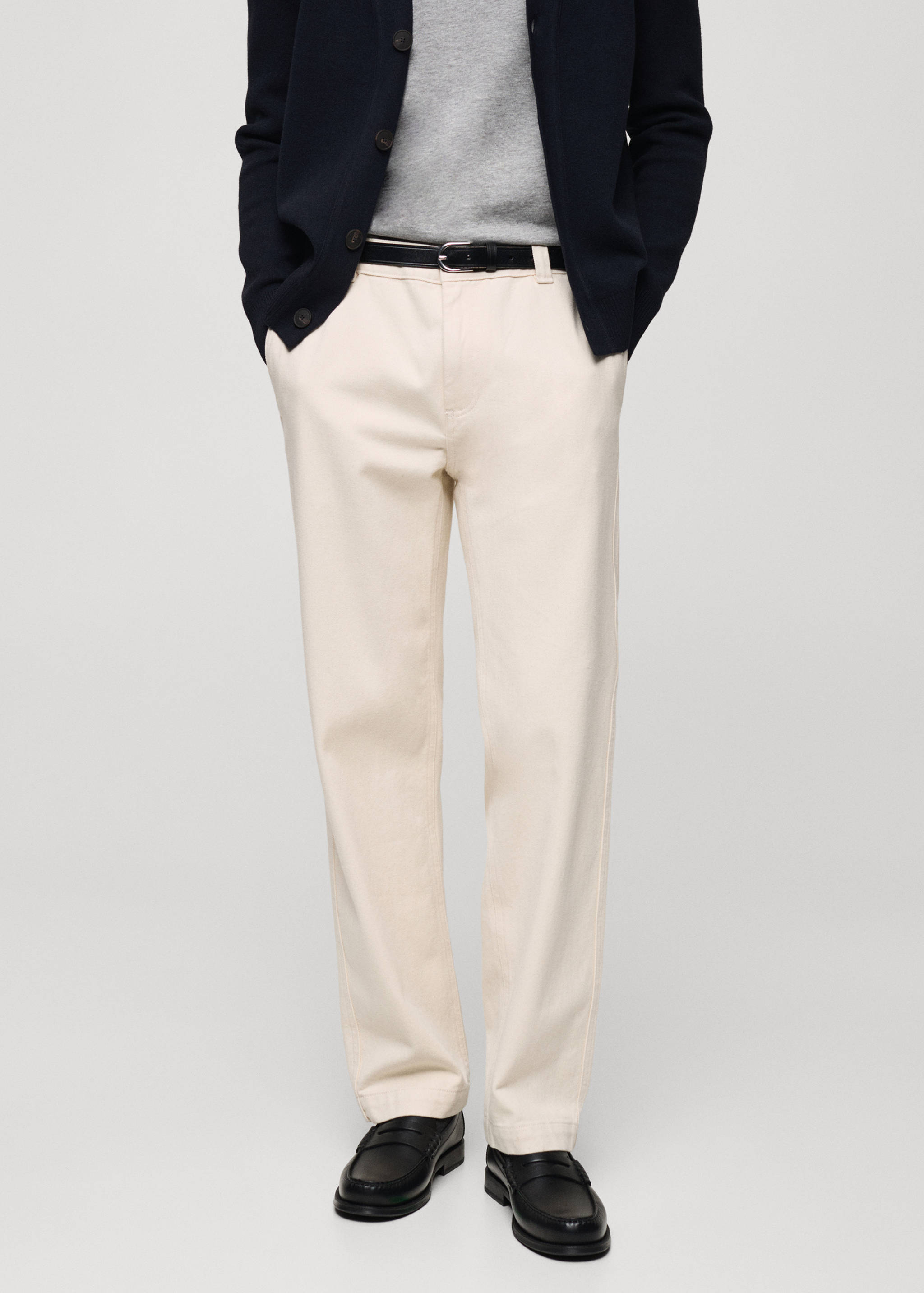 Jean coton regular-fit - Plan moyen