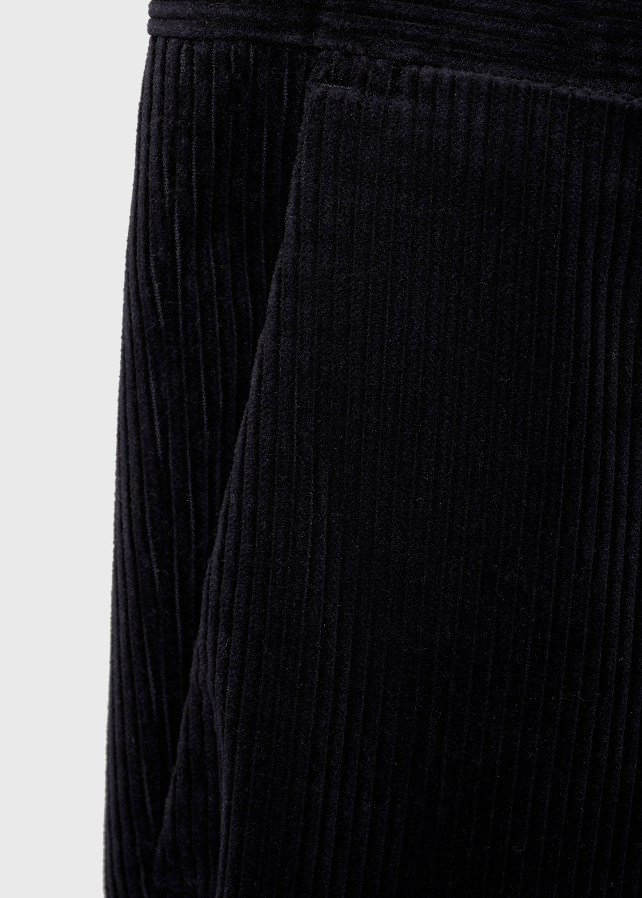 Corduroy regular-fit trousers - Details of the article 0