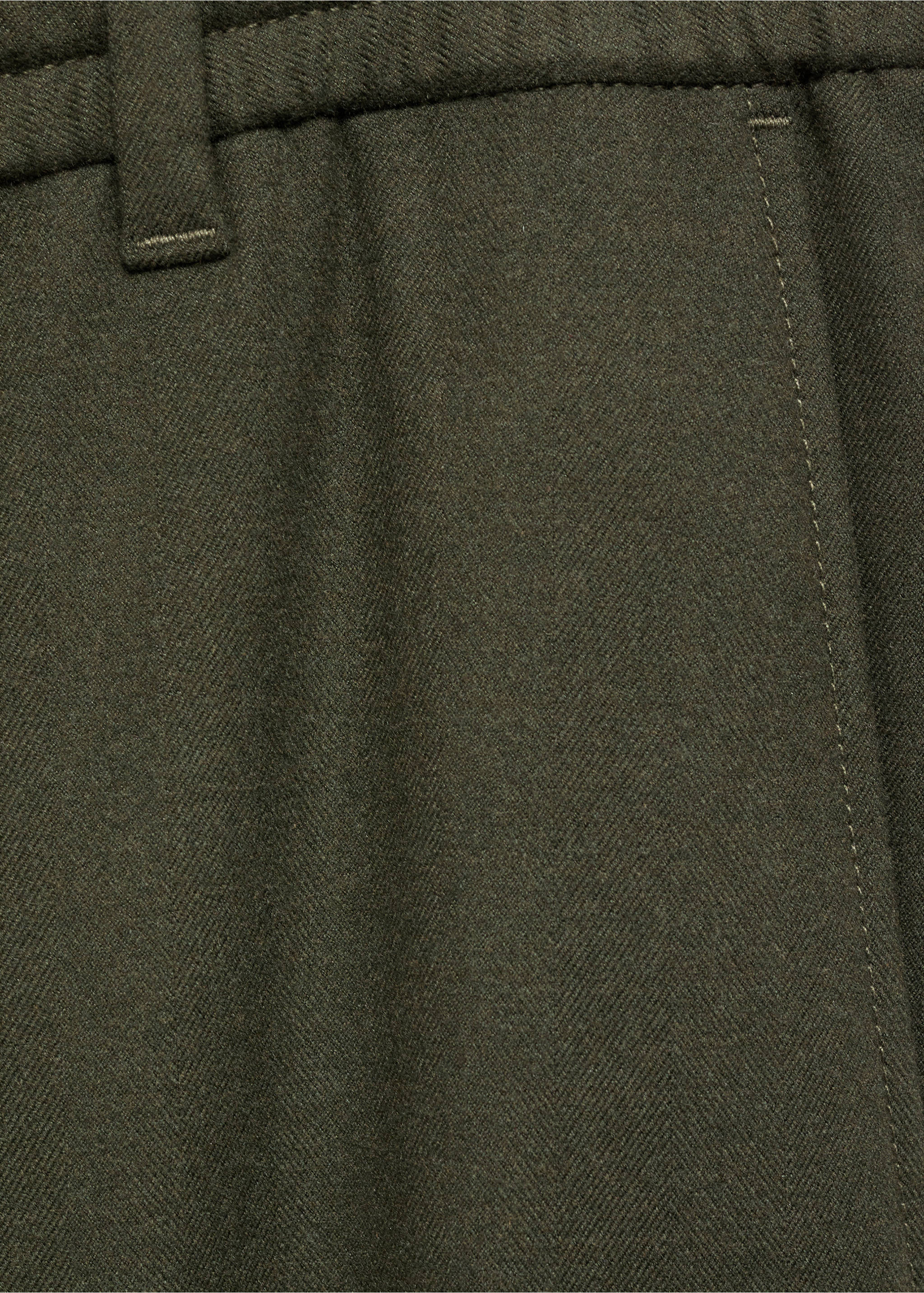 Pantalon coton cordon de serrage - Détail de l'article 0, Kaki. Ref: 87030582-00.
