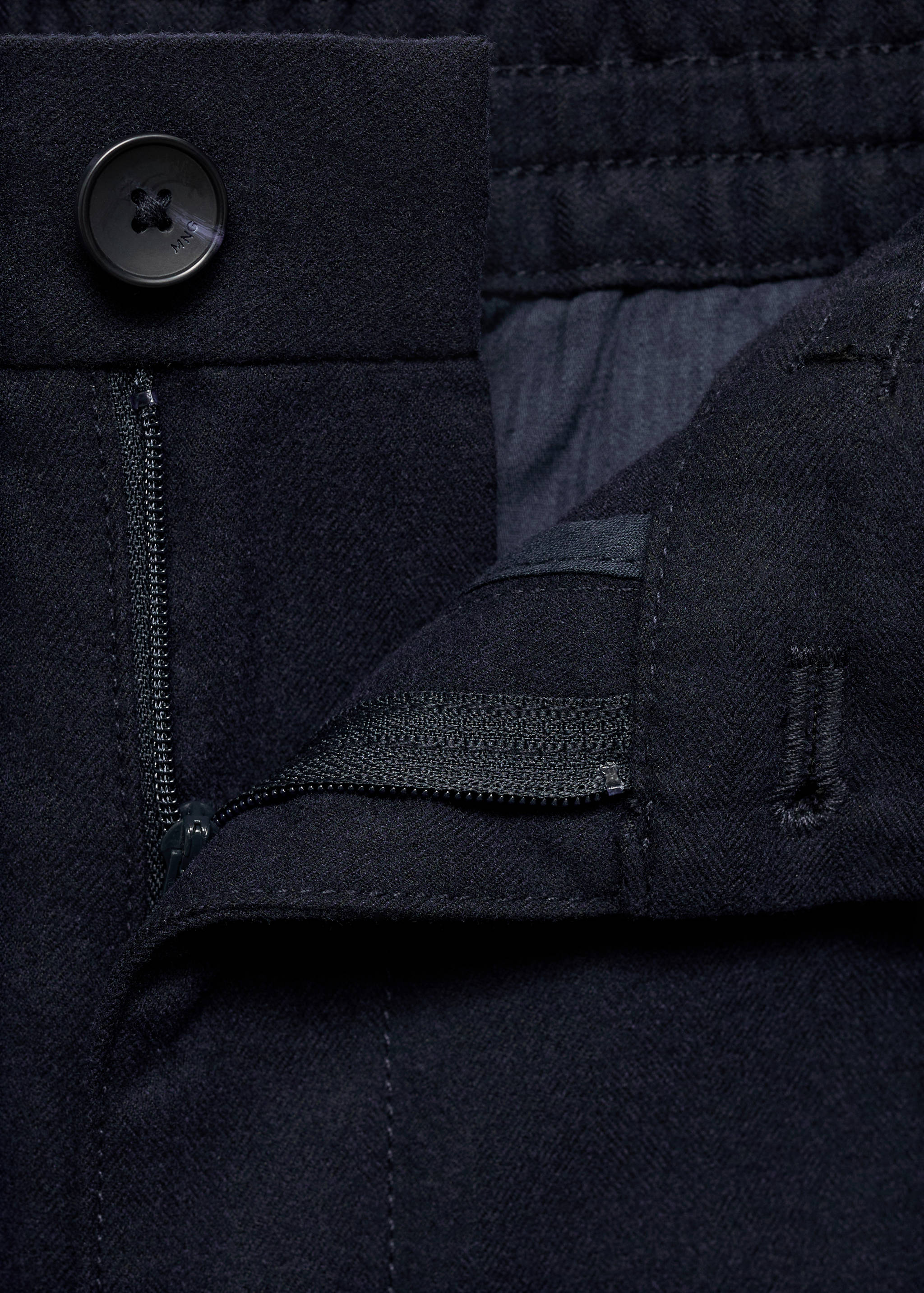 Cotton pants with adjustable drawstring - Details of the article 8