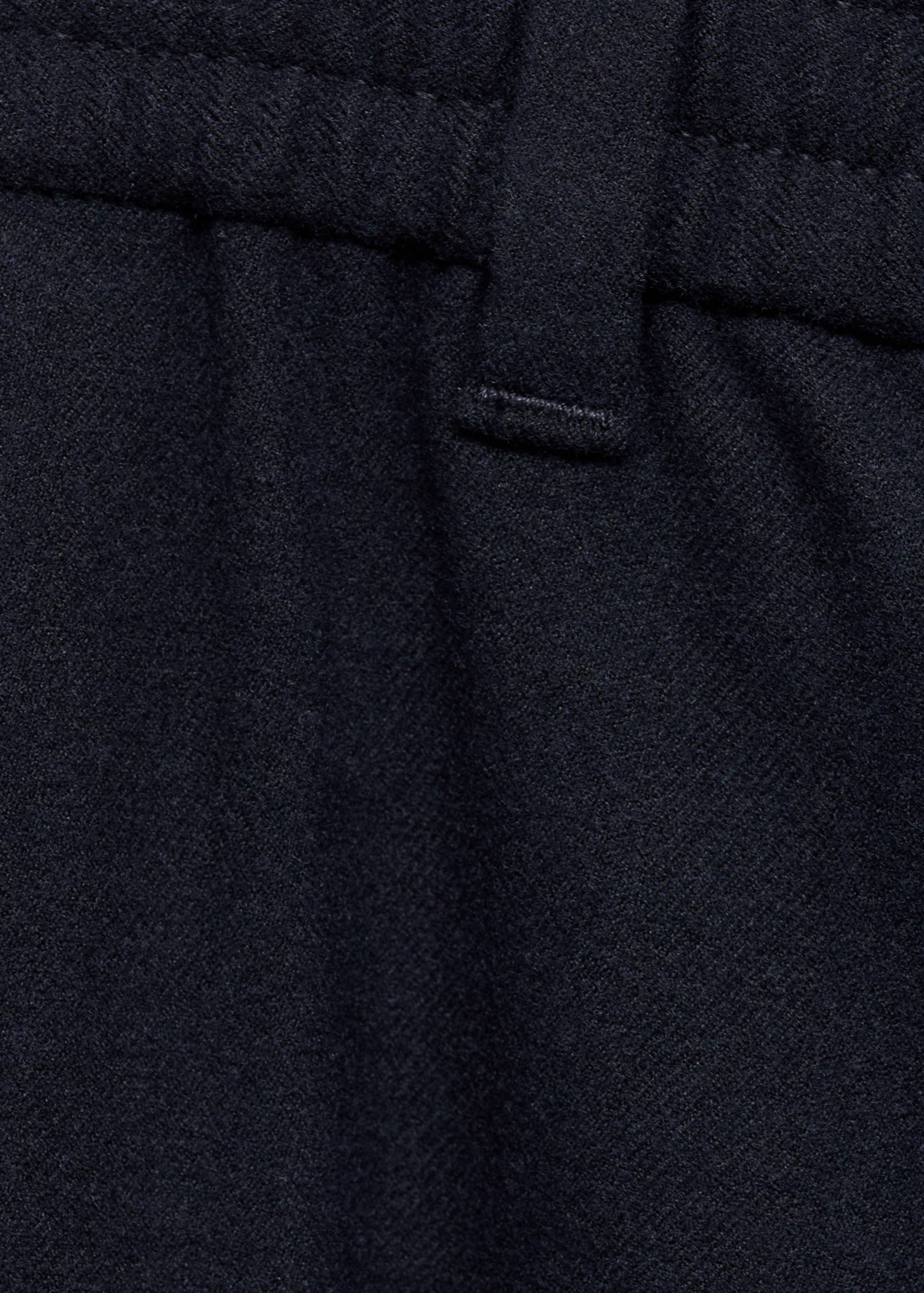 Cotton pants with adjustable drawstring - Details of the article 0