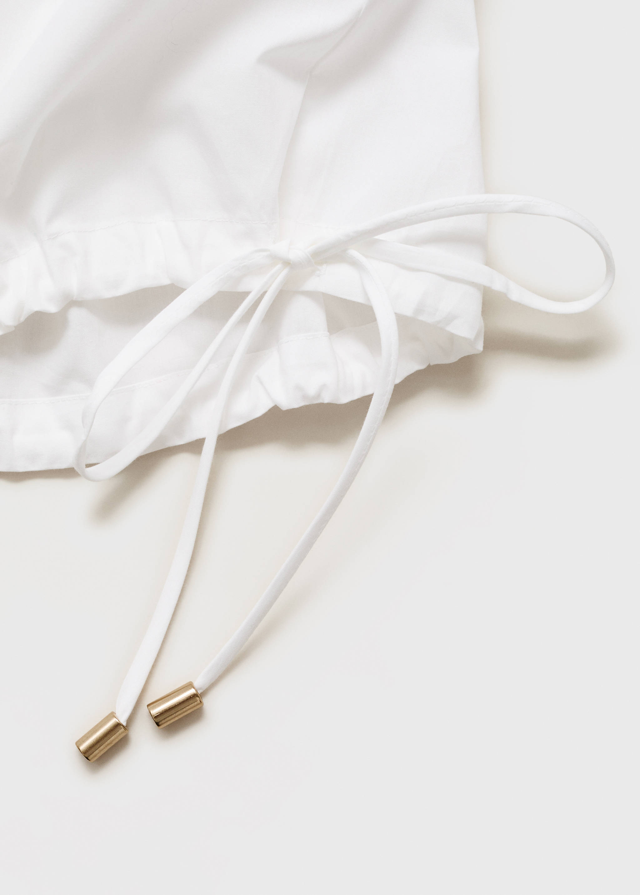 Gathered off-the-shoulder blouse - Details of the article 8