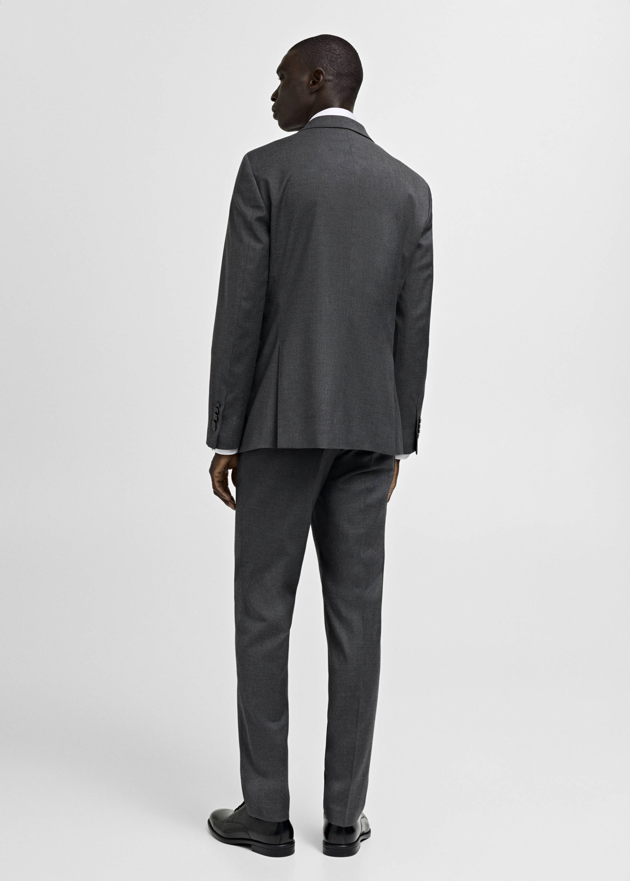 Milan slim-fit suit jacket - Reverse of the article