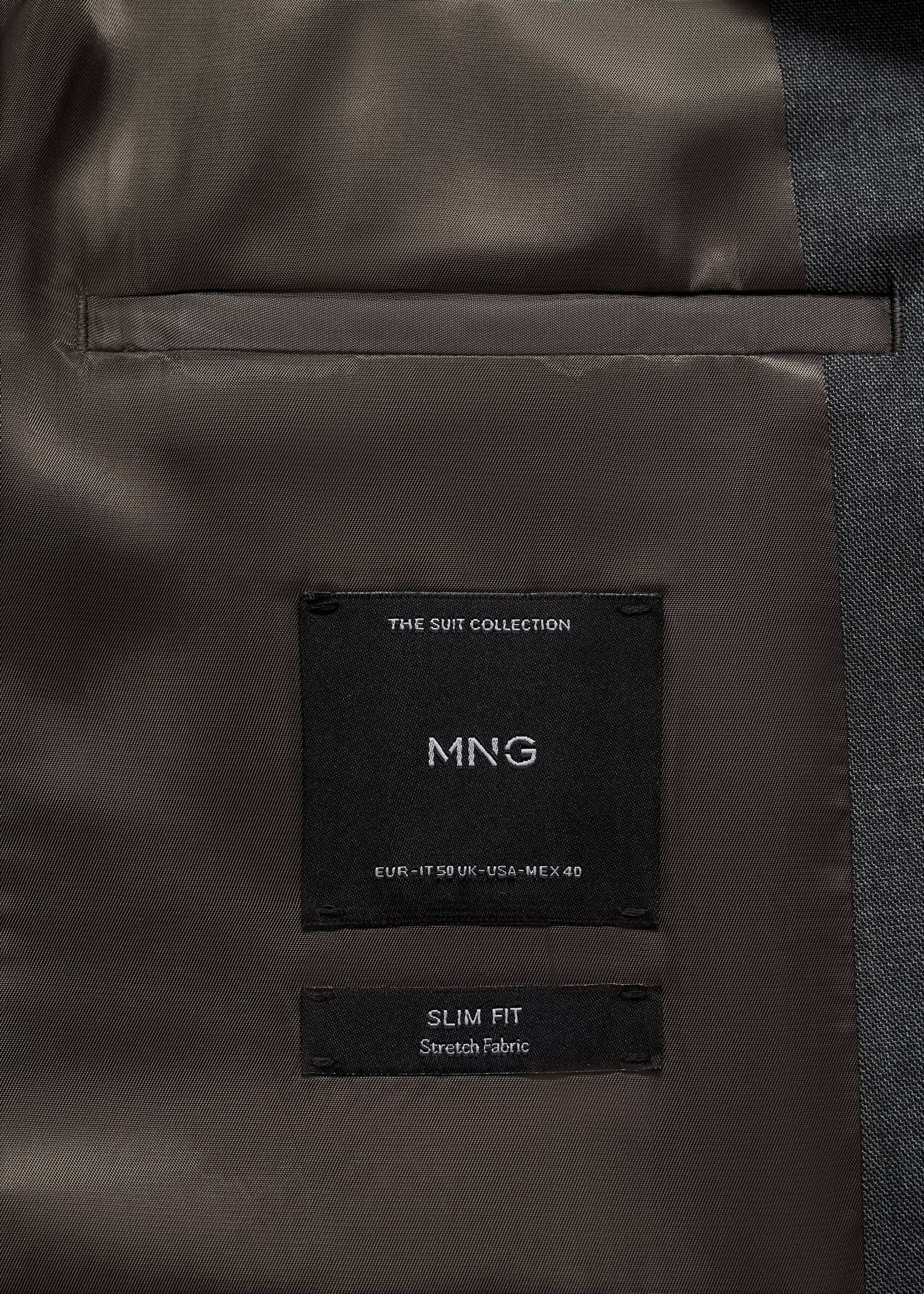Milan slim-fit suit jacket - Details of the article 8
