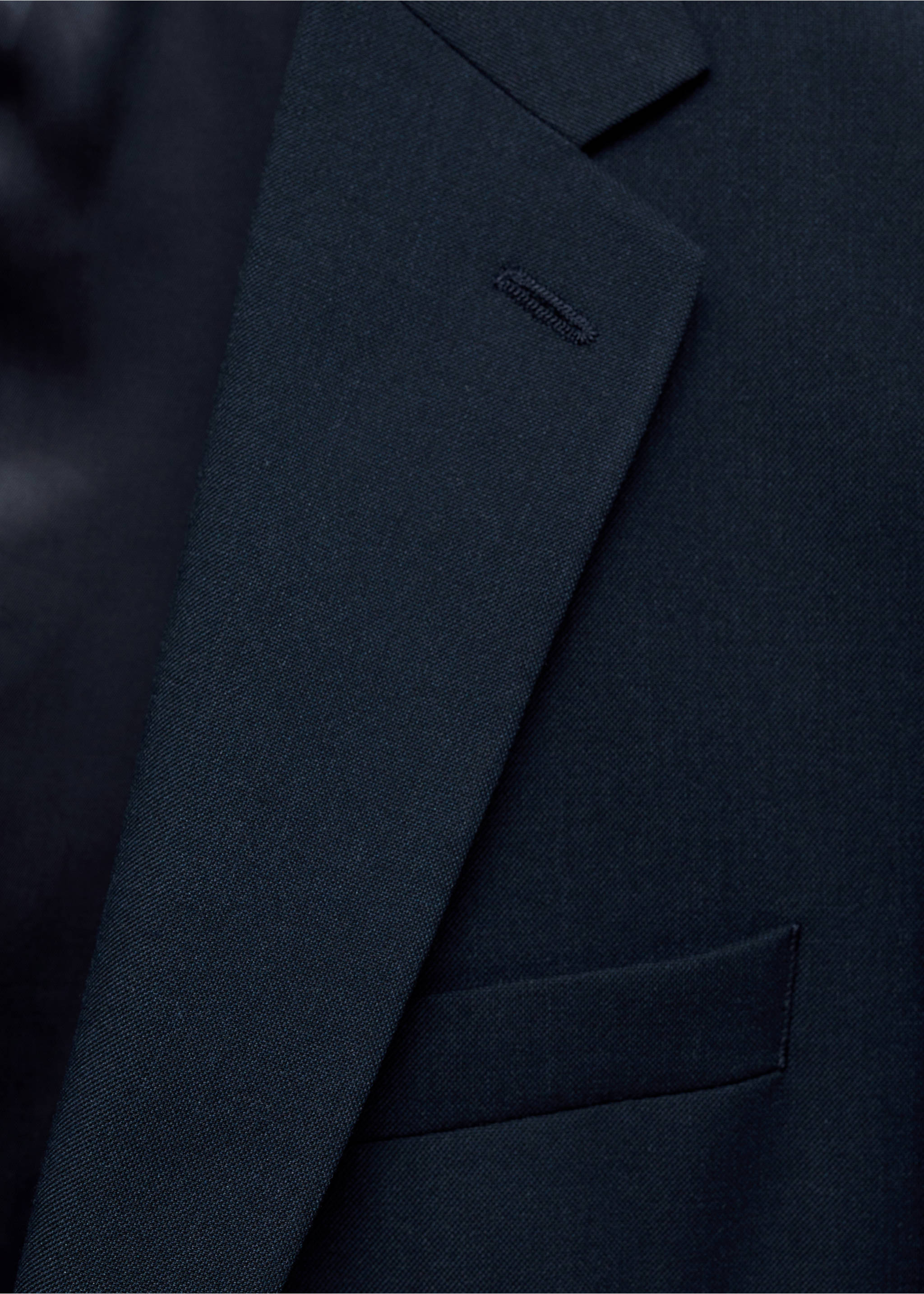 Veste costume Milán slim-fit - Détail de l'article 8, Bleu marine foncé. Ref: 87030587-00.
