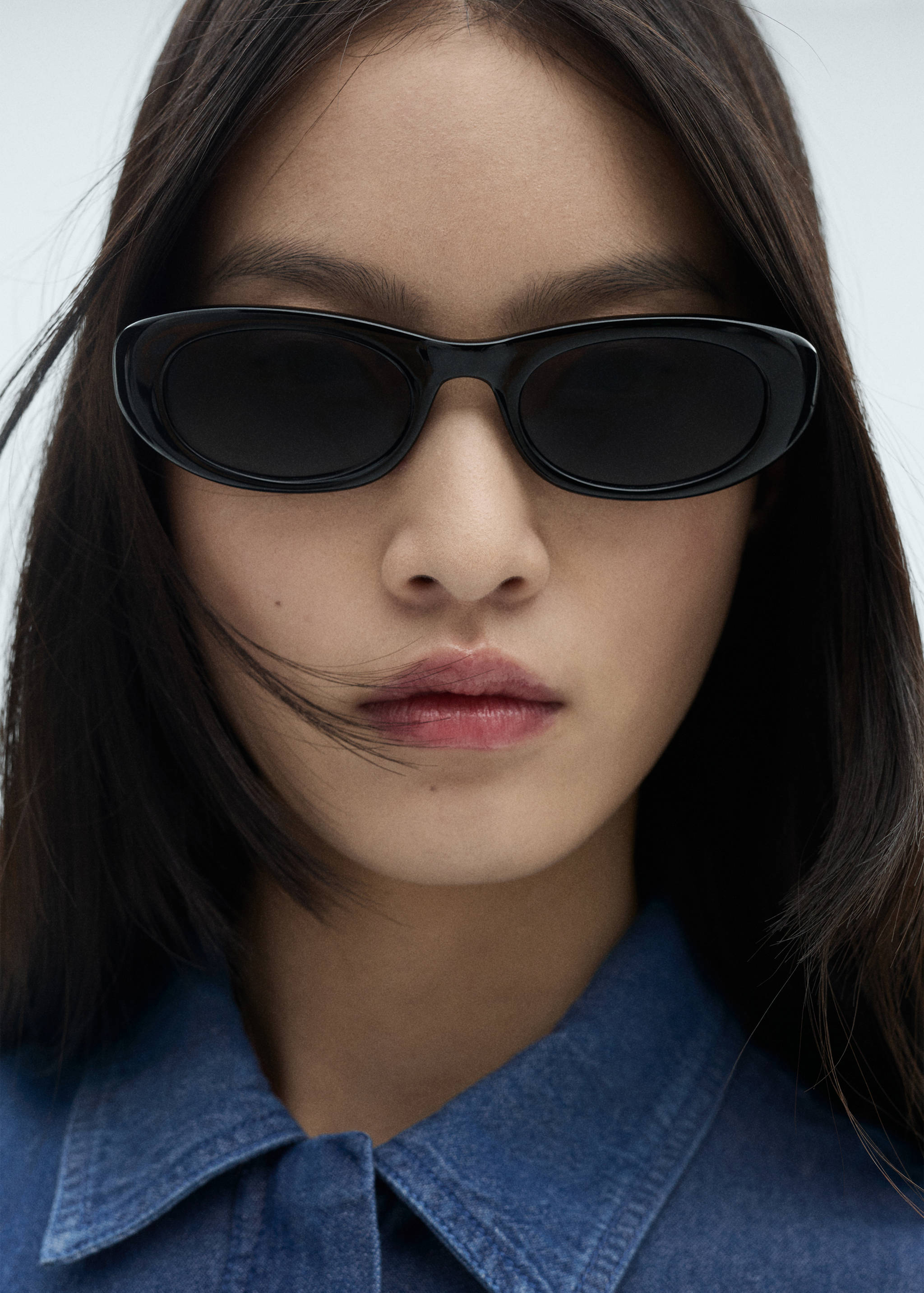 Short denim dress - Details of the article 1