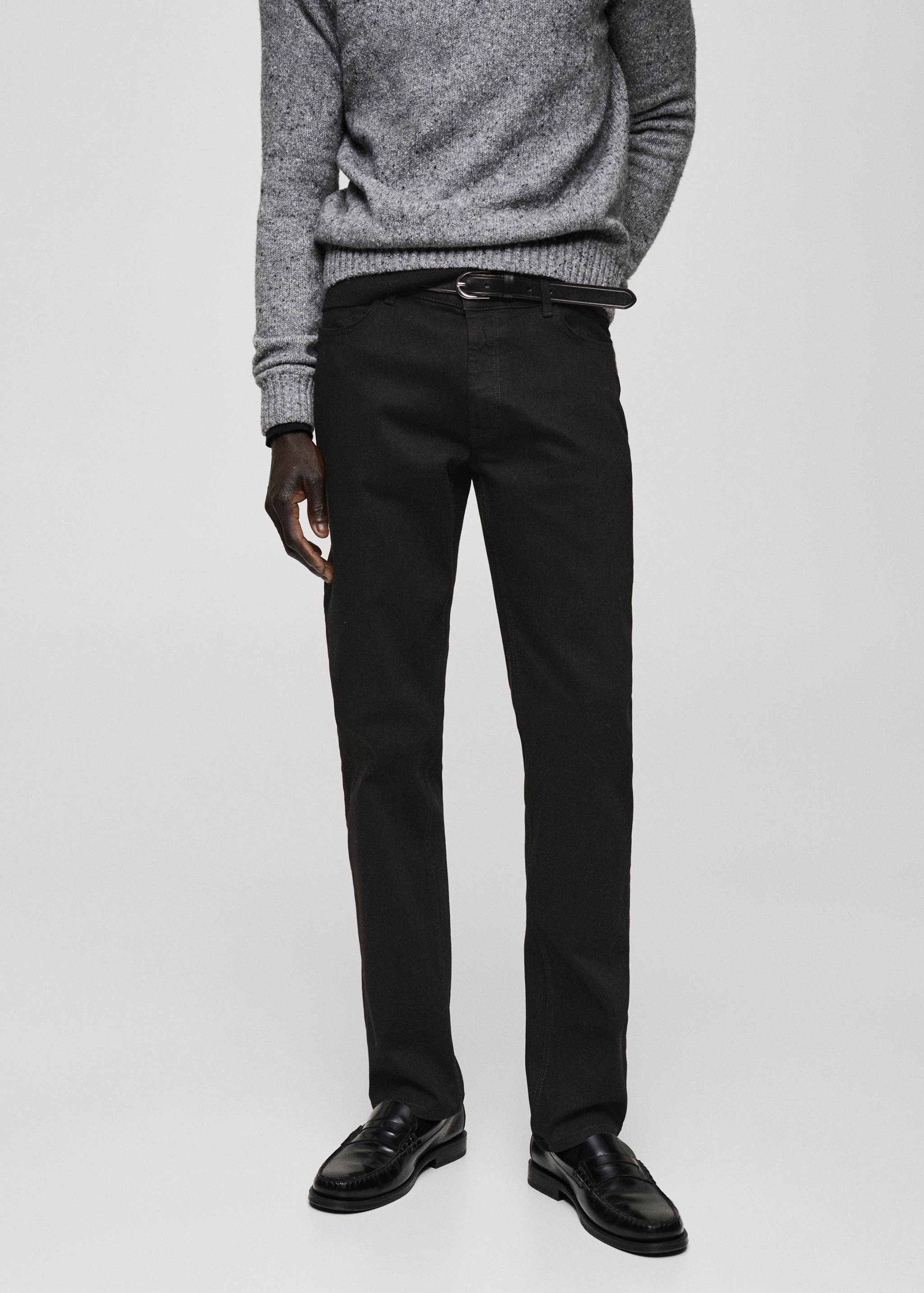 Jean Patrick slim fit Ultra Soft Touch - Plan moyen