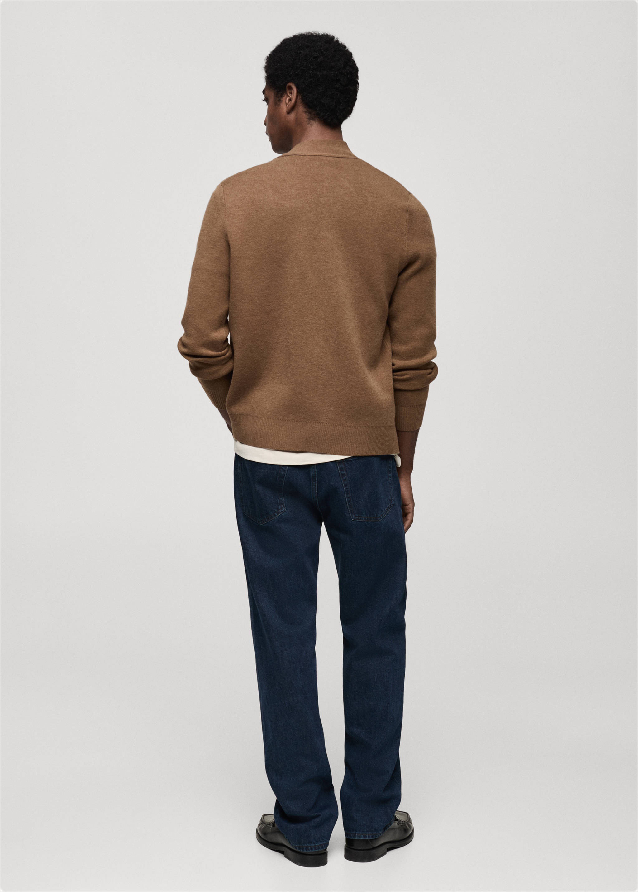 Cárdigan punto botones - Reverso del artículo