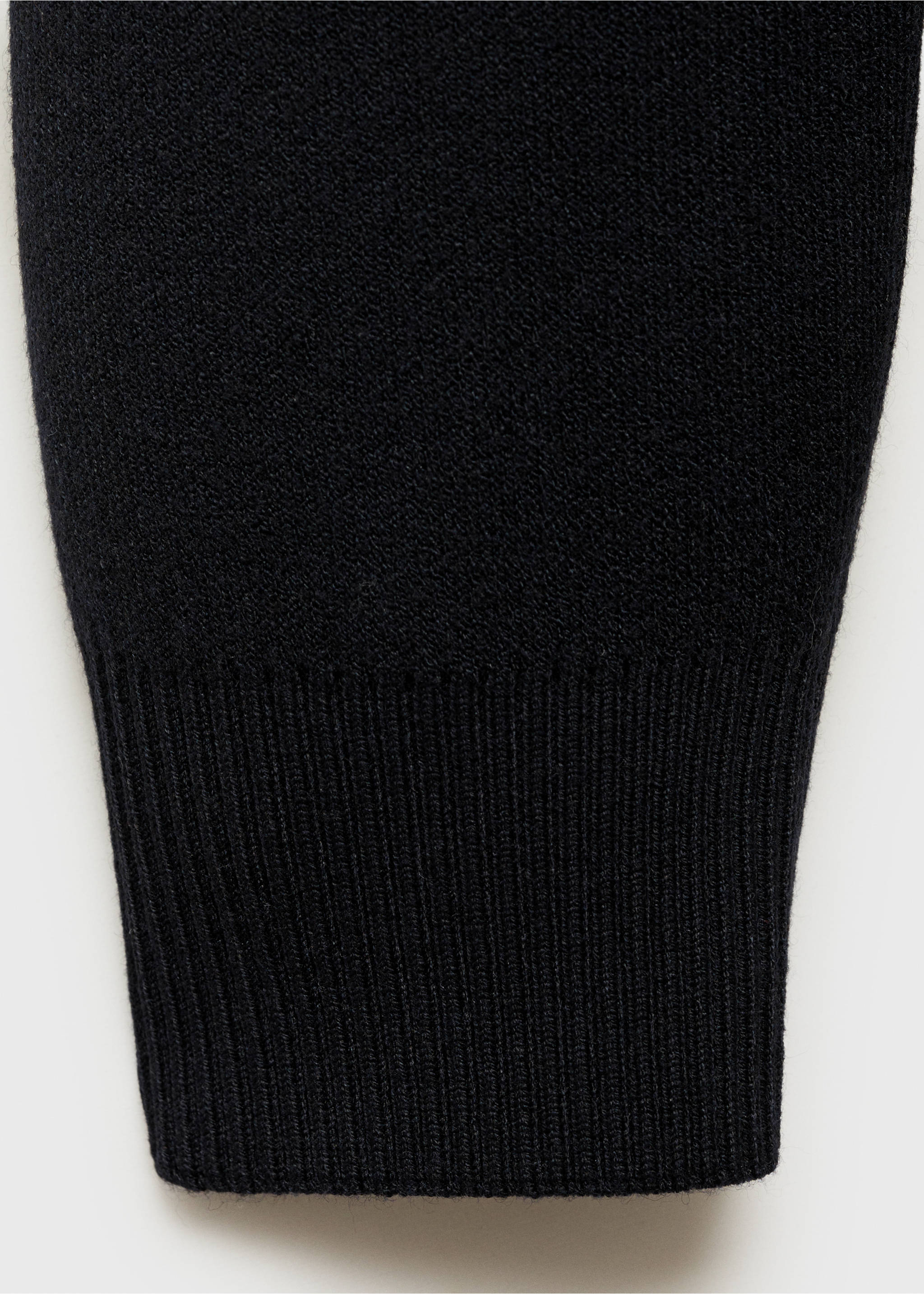 Knitted button cardigan - Details of the article 0, Dark Navy. Ref: 87030600-00.