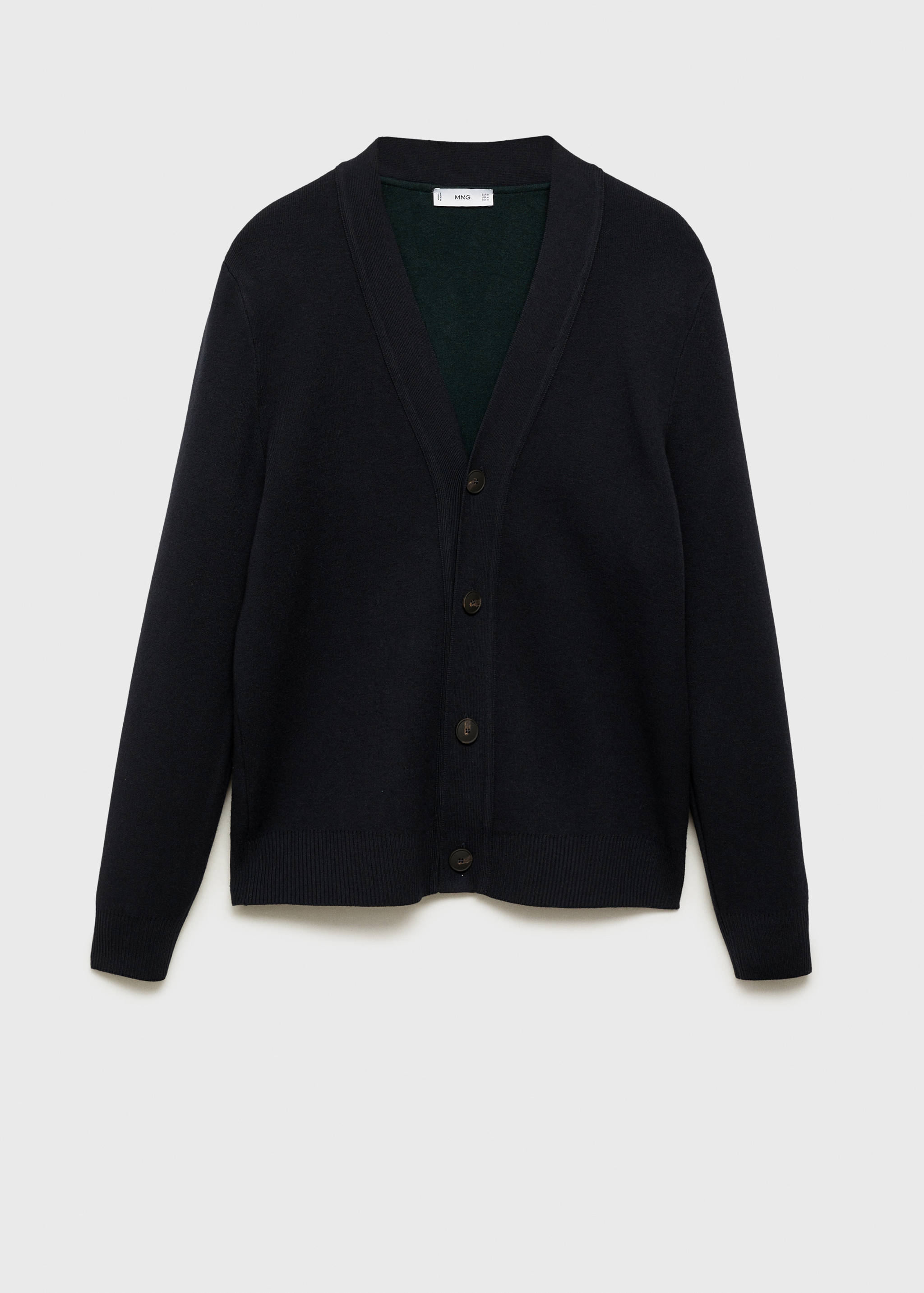 Knitted button cardigan - Article without model