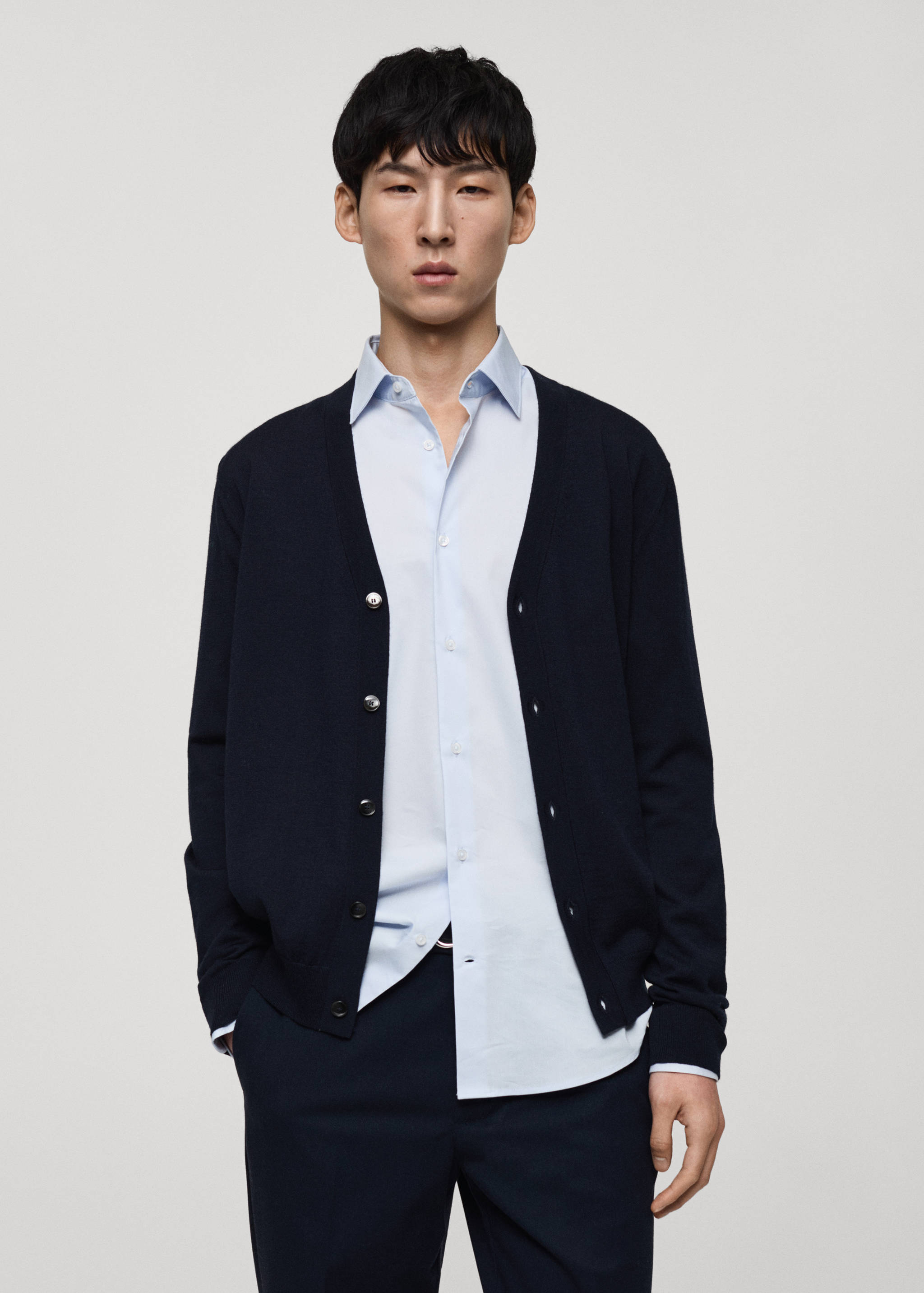 Cárdigan 100% lana merino - Detalle del artículo 4