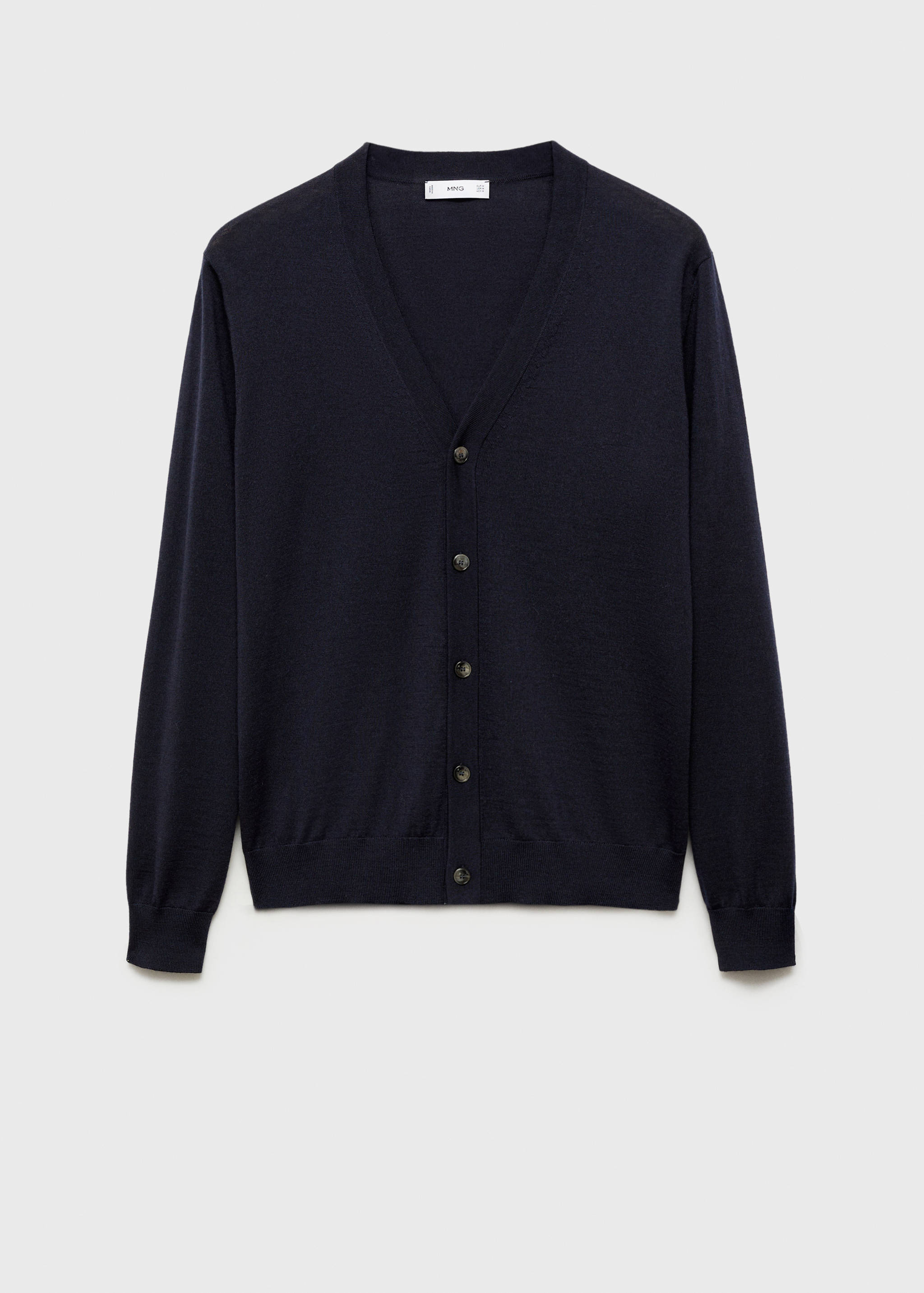 Cárdigan 100% lana merino - Artículo sin modelo