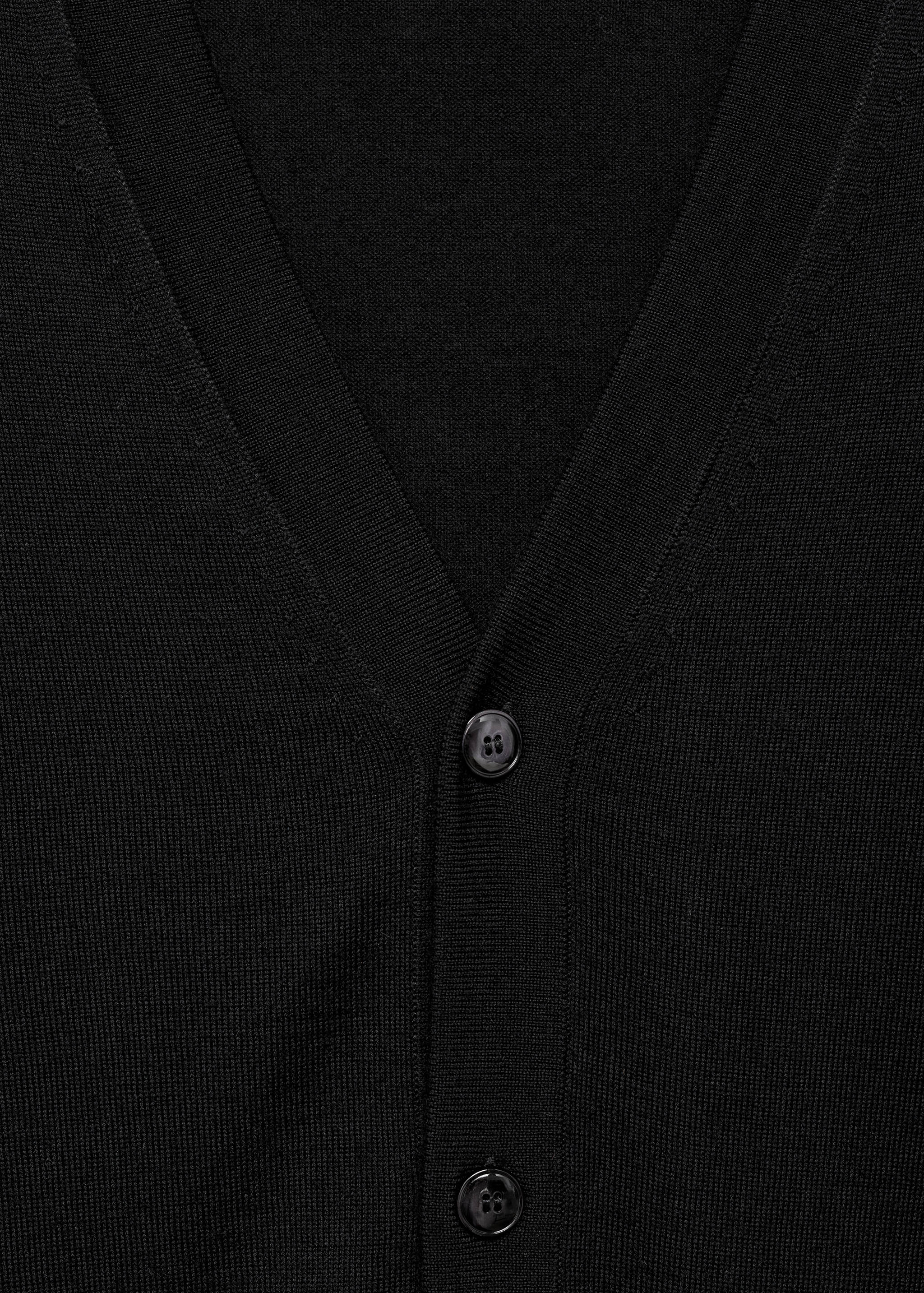 Cardigan 100 % laine mérinos - Détail de l'article 8