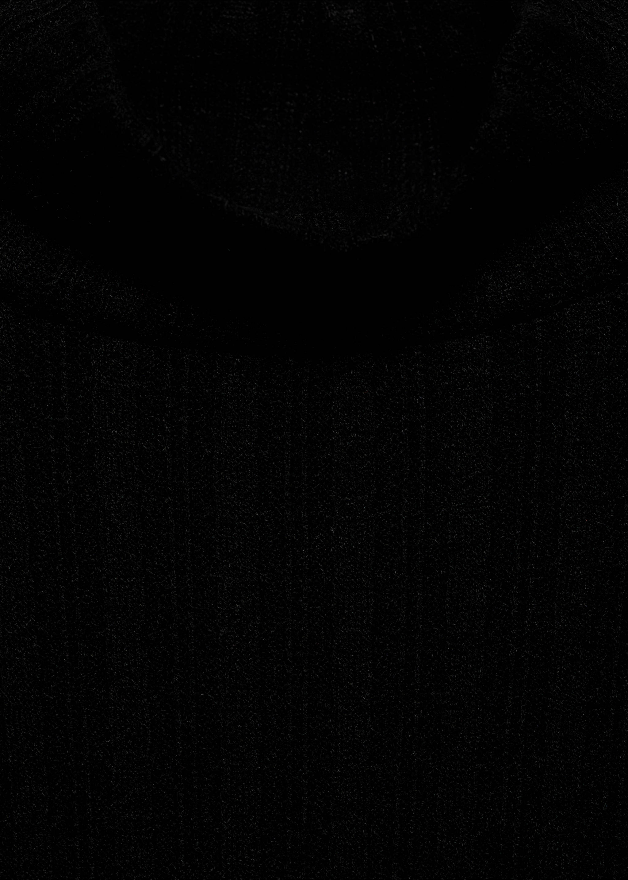 Samarreta canalé coll alt - Detall de l'article 8, Negre. Ref: 87030614-00.