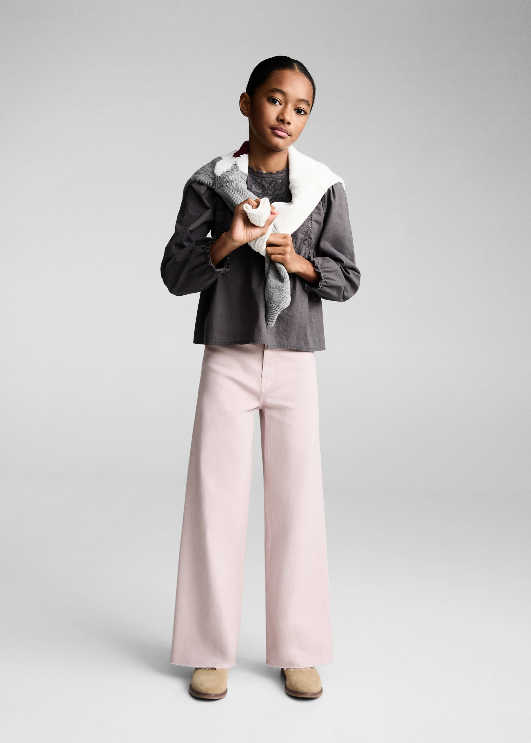 Jeans straight fit - Plano general