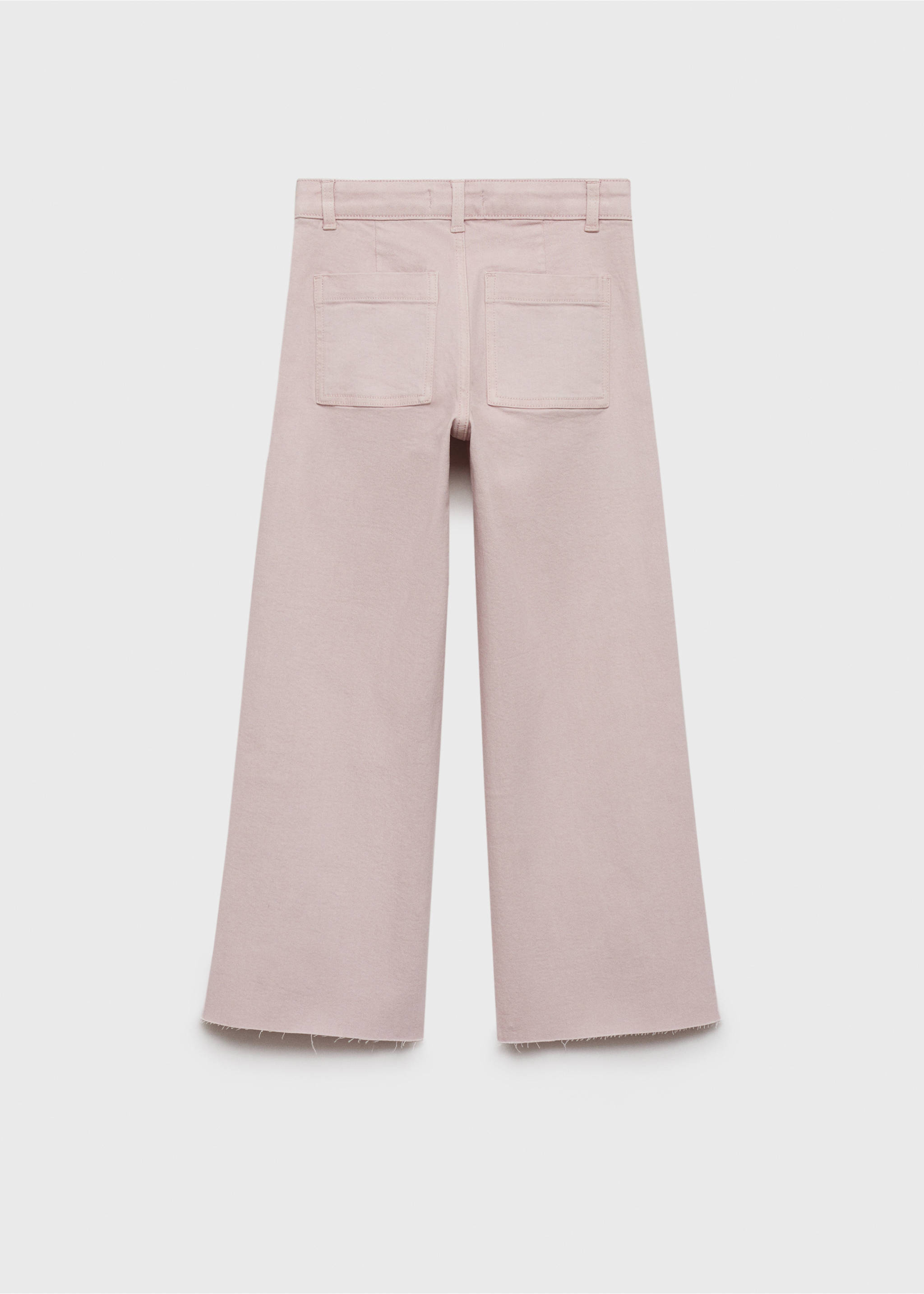 Straight fit jeans - Reverse of the article, Light/Pastel Purple. Ref: 87030616-00.