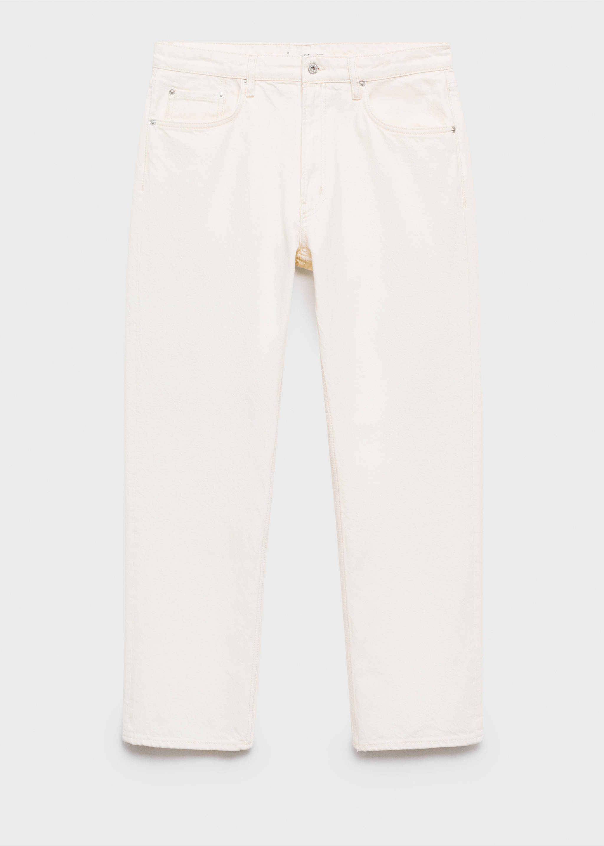 Straight-Fit-Jeans Moby - Artikel ohne Model, Cremeweiß. Ref: 87030620-00.