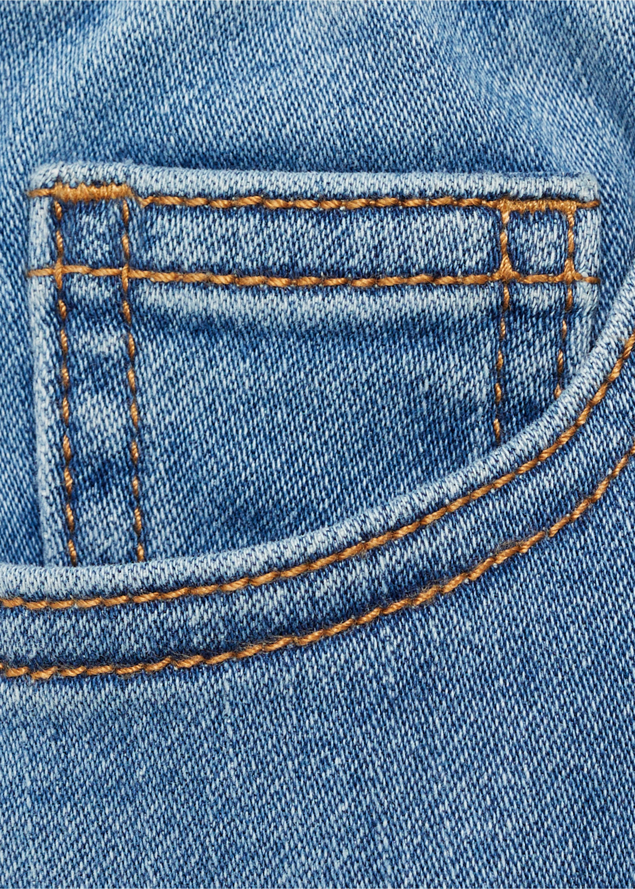 Jeans mit Tunnelzug - Detail des Artikels 8, Mittelblau. Ref: 87030622-00.