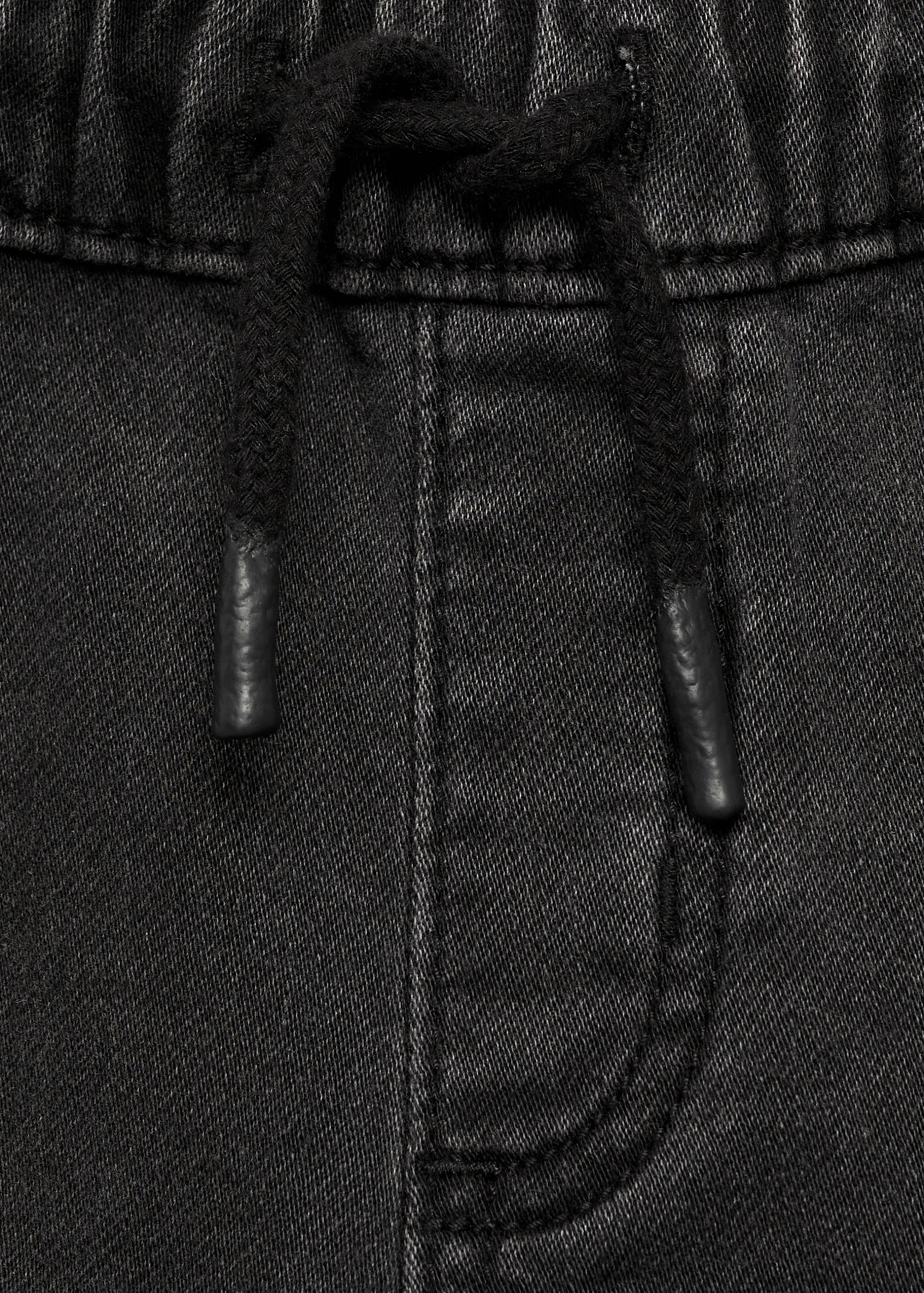 Drawstring waist jeans - Details of the article 0