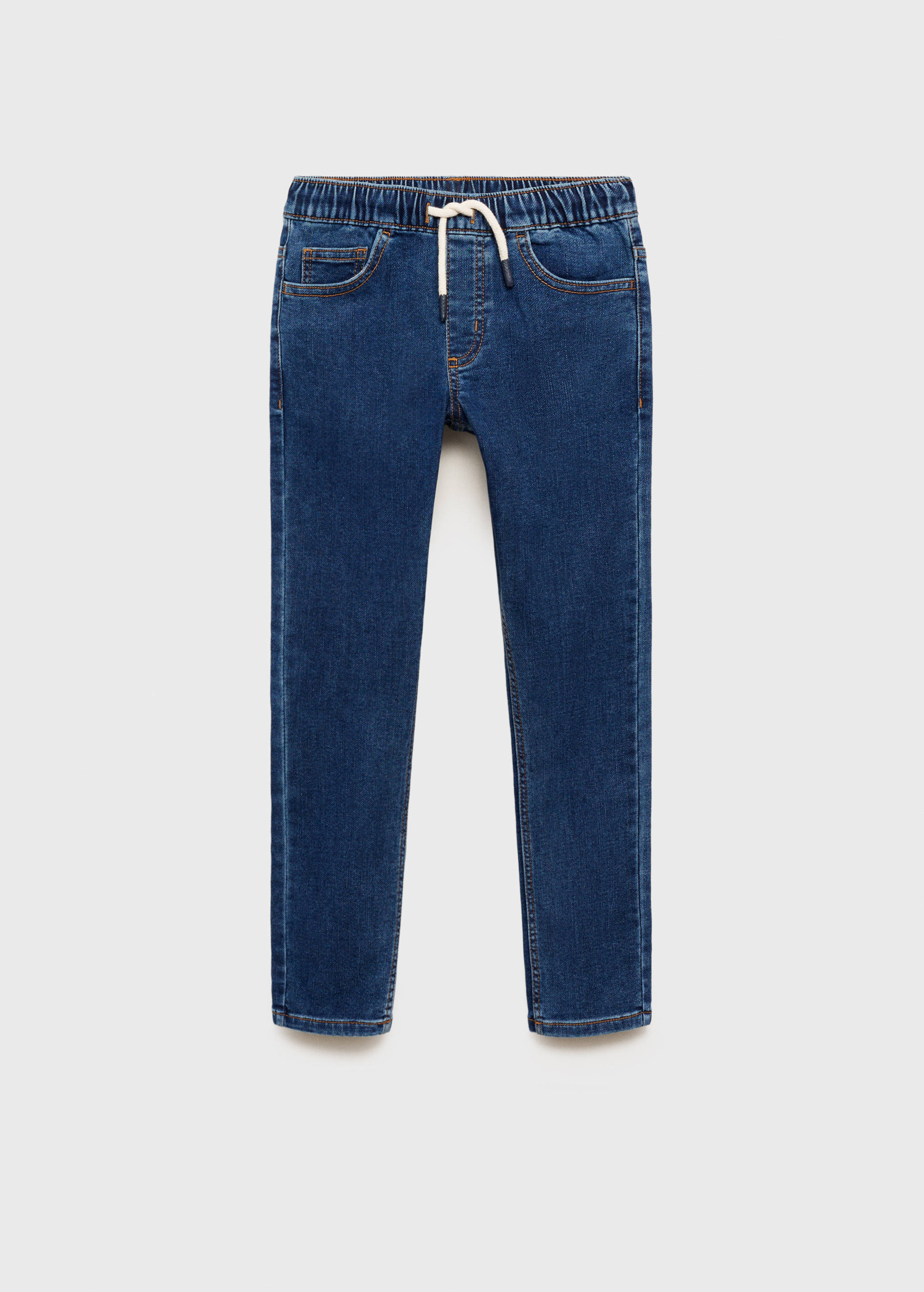 Drawstring waist jeans - Article without model
