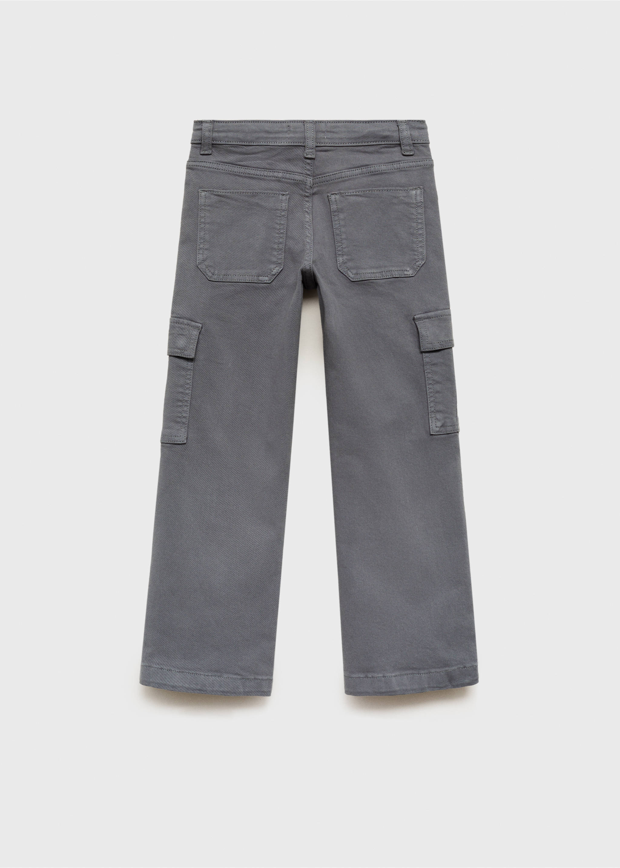 Jean cargo - Verso de l’article, Vert. Ref: 87030624-00.