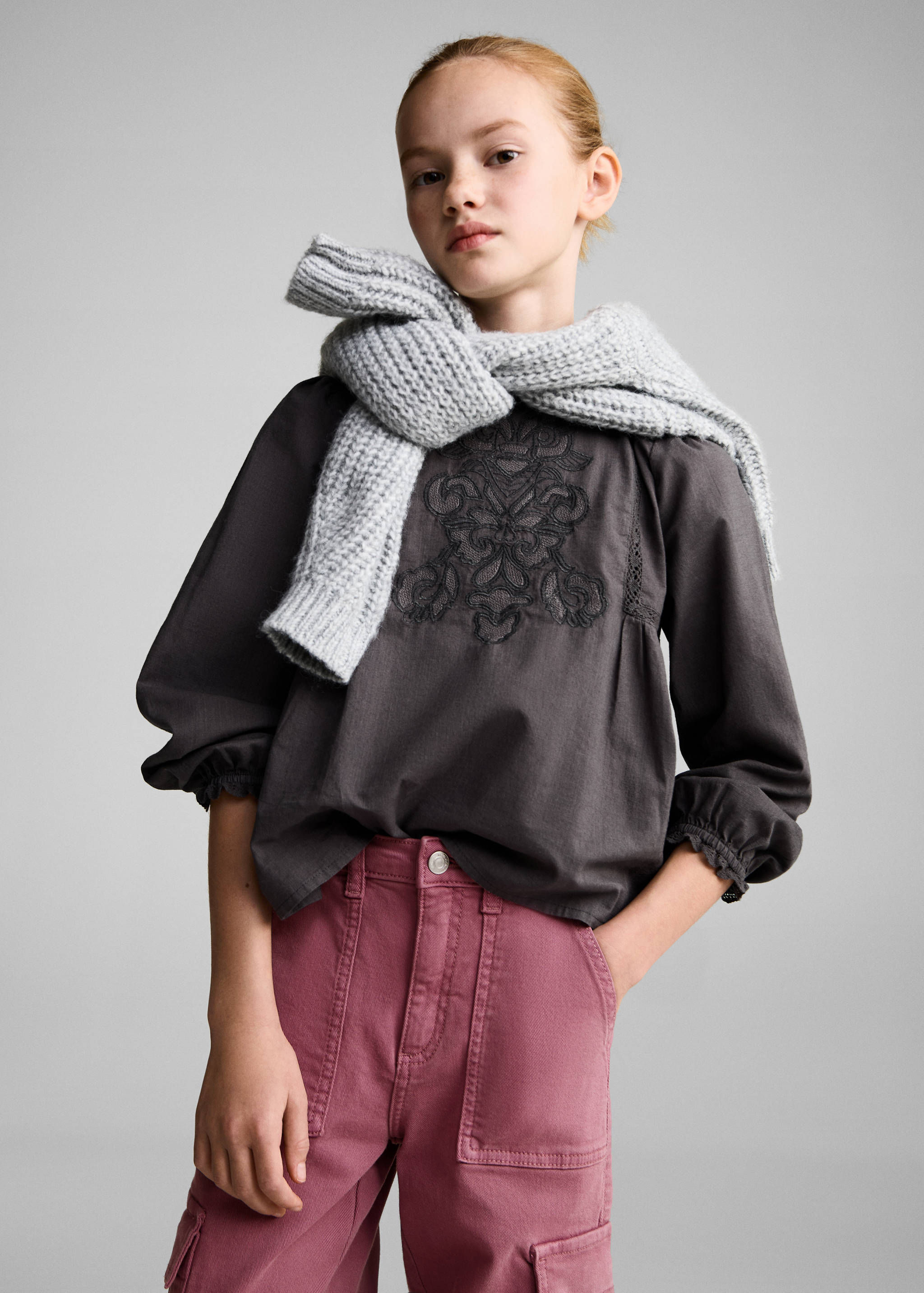 Cargo jeans - Medium plane