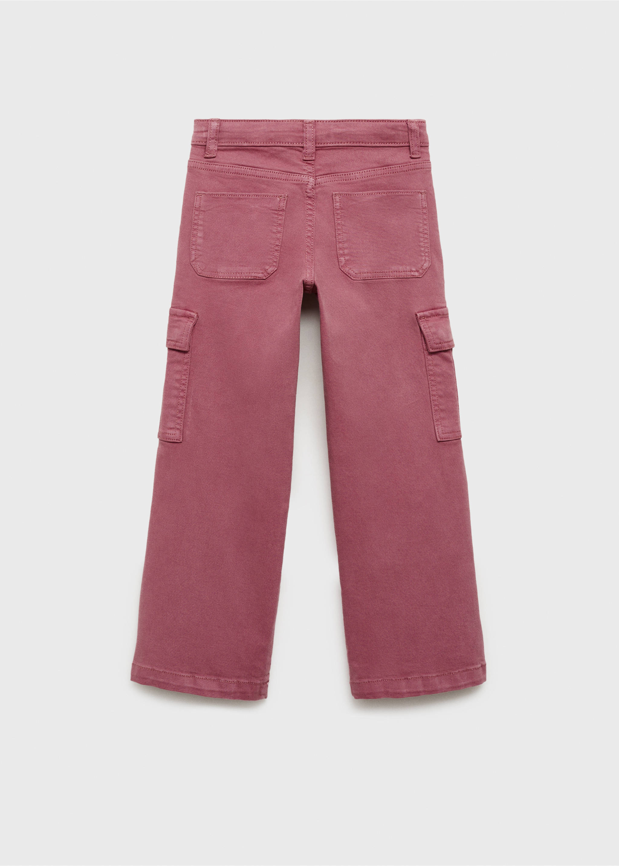 Cargo jeans - Reverse of the article, Maroon. Ref: 87030624-00.